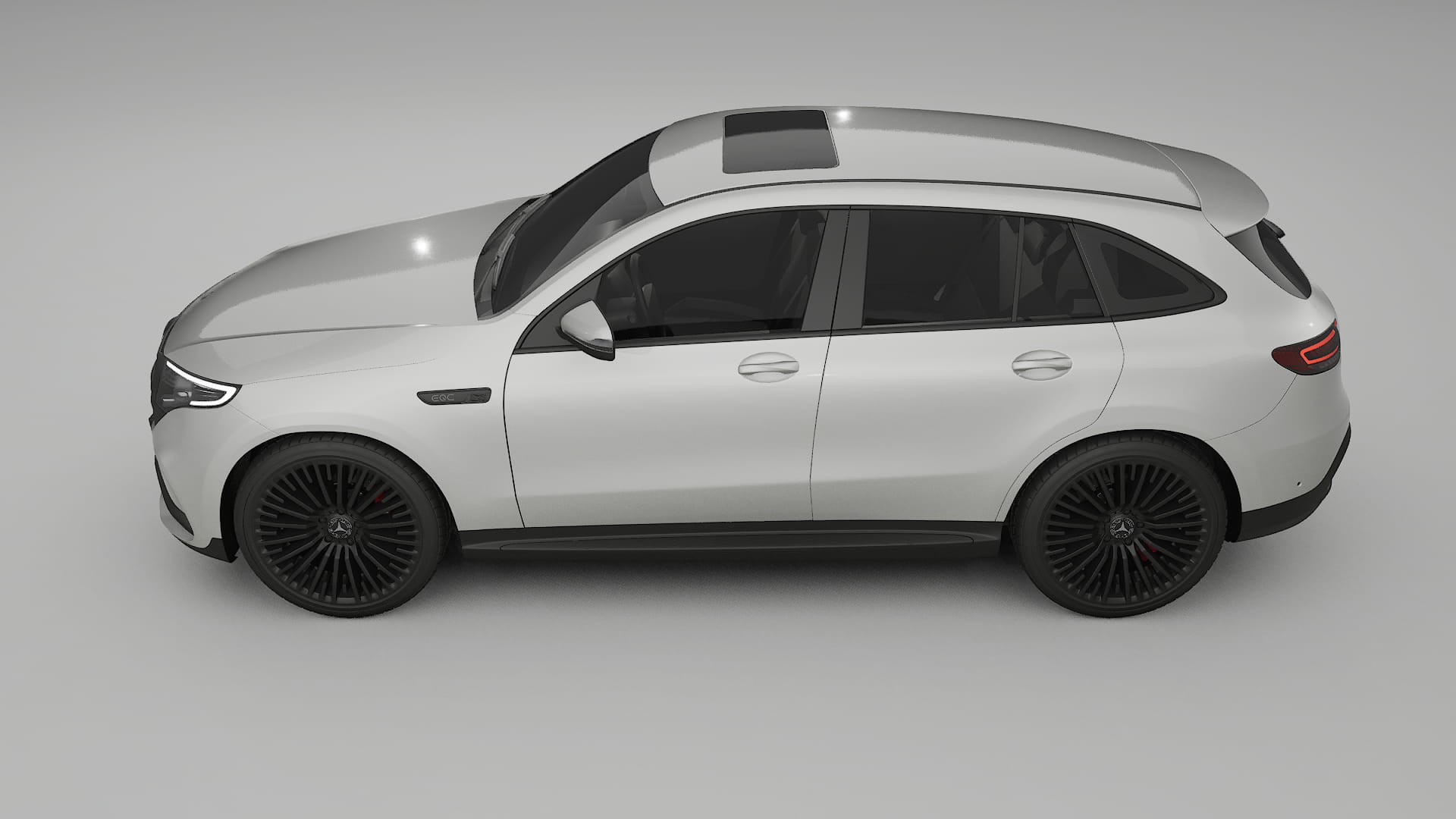 Mercedes EQC AMG TPU Lackschutzfolie | PEARL Farbwechsel PPF – Komplett-Vorgeschnittener Kit