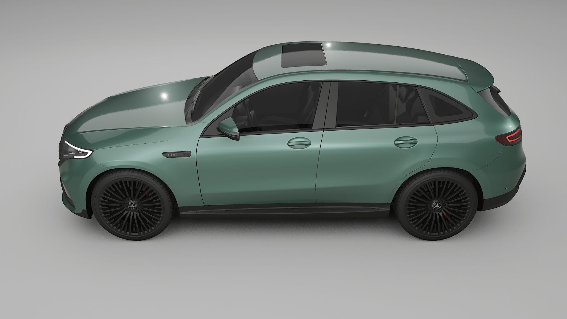Mercedes EQC AMG TPU Lackschutzfolie | EVERGREEN Farbwechsel PPF – Komplett-Vorgeschnittener Kit