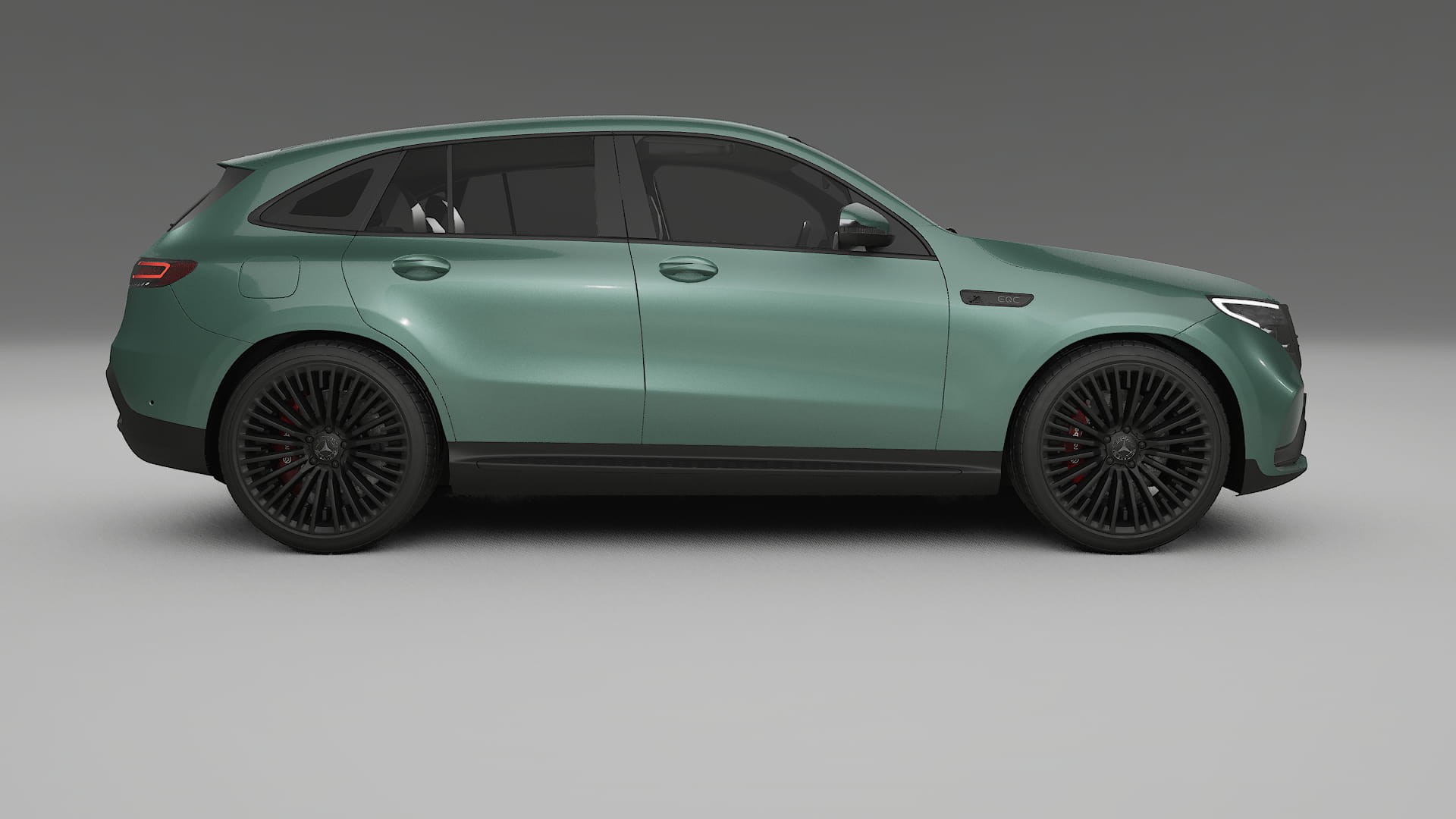Mercedes EQC AMG TPU Lackschutzfolie | EVERGREEN Farbwechsel PPF – Komplett-Vorgeschnittener Kit