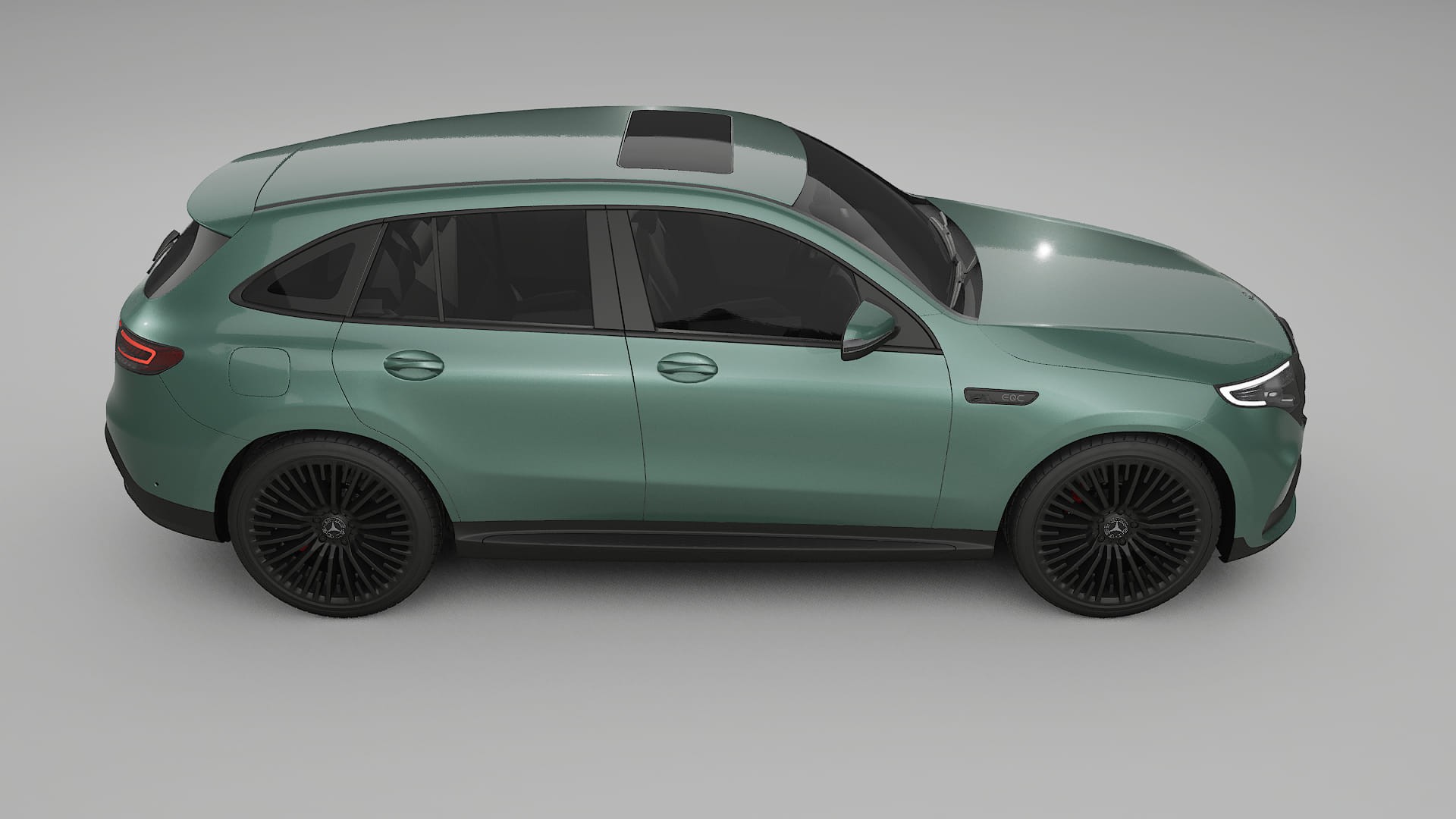 Mercedes EQC AMG TPU Lackschutzfolie | EVERGREEN Farbwechsel PPF – Komplett-Vorgeschnittener Kit