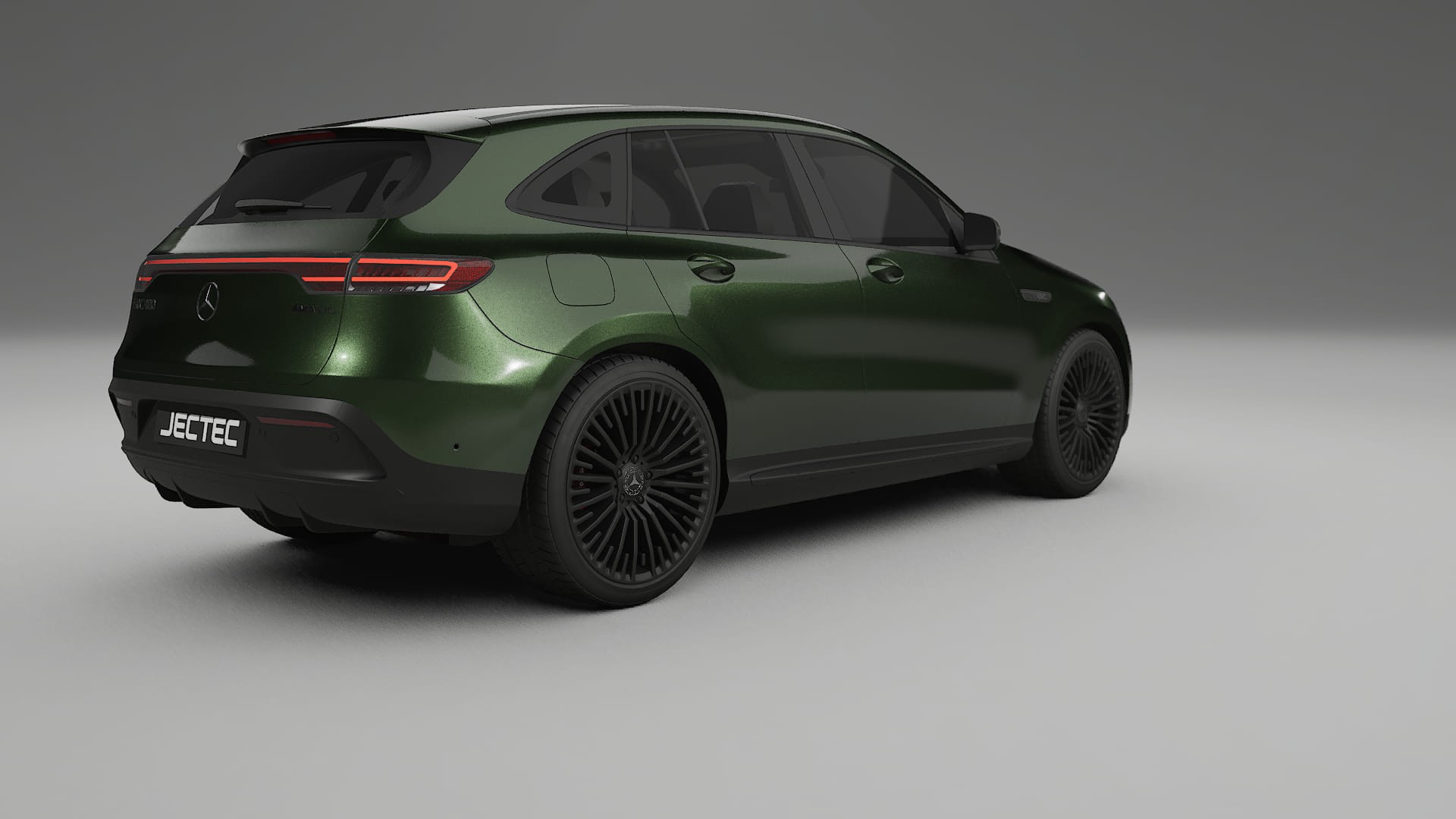 Mercedes EQC AMG TPU Lackschutzfolie | LAGOON Farbwechsel PPF – Komplett-Vorgeschnittener Kit