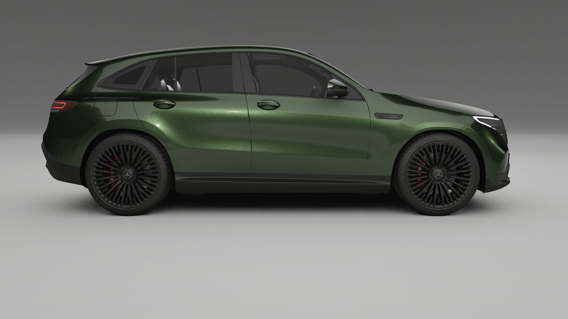 Mercedes EQC AMG TPU Lackschutzfolie | LAGOON Farbwechsel PPF – Komplett-Vorgeschnittener Kit