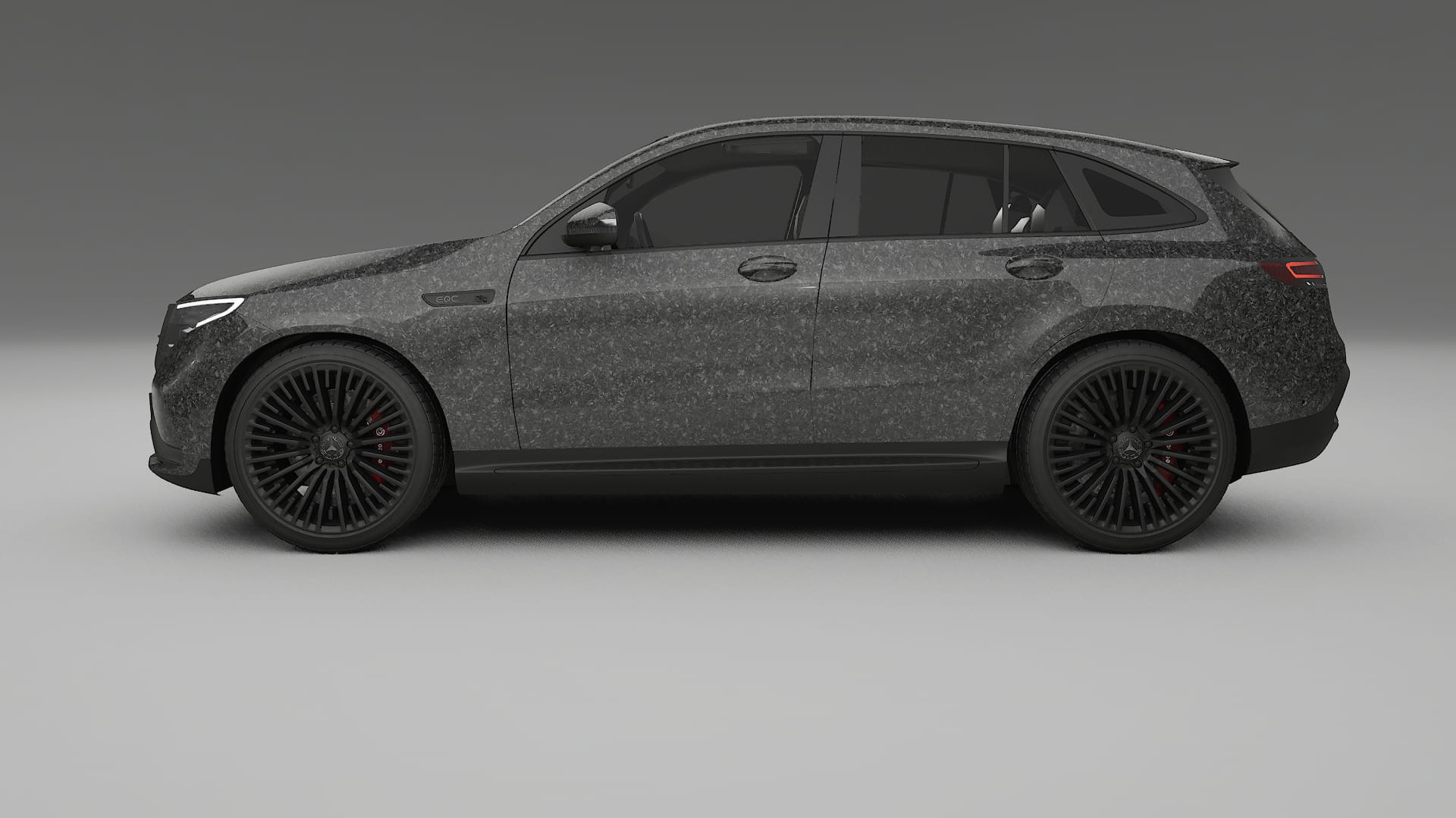 Mercedes EQC AMG TPU Lackschutzfolie | FORGED S Farbwechsel PPF – Komplett-Vorgeschnittener Kit
