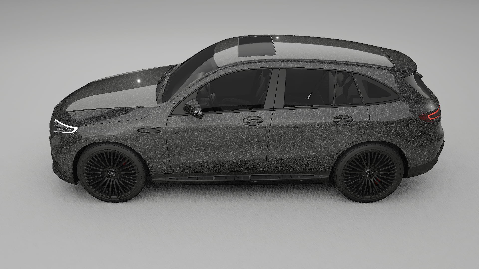 Mercedes EQC AMG TPU Lackschutzfolie | FORGED S Farbwechsel PPF – Komplett-Vorgeschnittener Kit