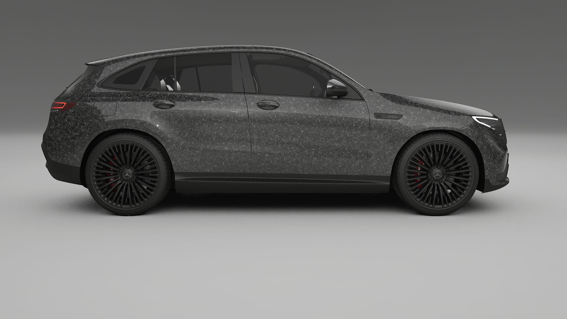 Mercedes EQC AMG TPU Lackschutzfolie | FORGED S Farbwechsel PPF – Komplett-Vorgeschnittener Kit