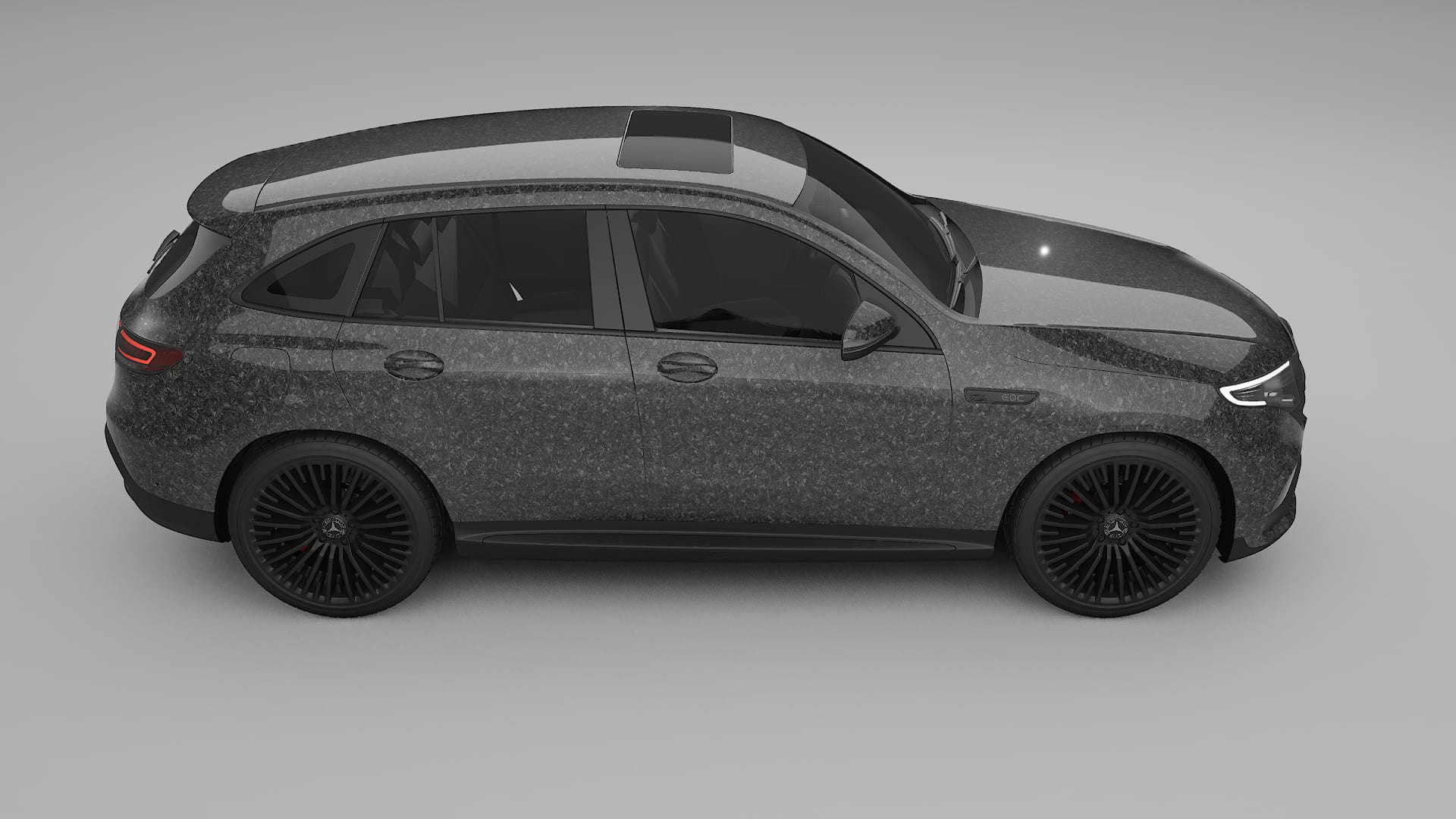 Mercedes EQC AMG TPU Lackschutzfolie | FORGED S Farbwechsel PPF – Komplett-Vorgeschnittener Kit