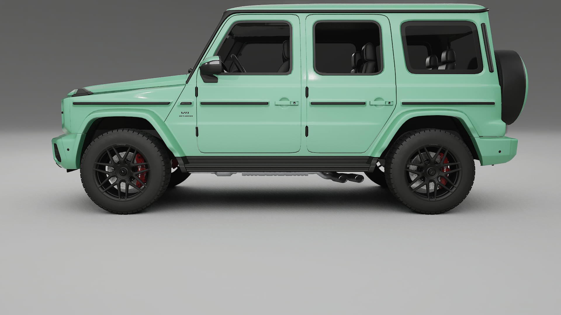 Mercedes G63 AMG W463A TPU Lackschutzfolie | DUSTY Farbwechsel PPF – Komplett-Vorgeschnittener Kit