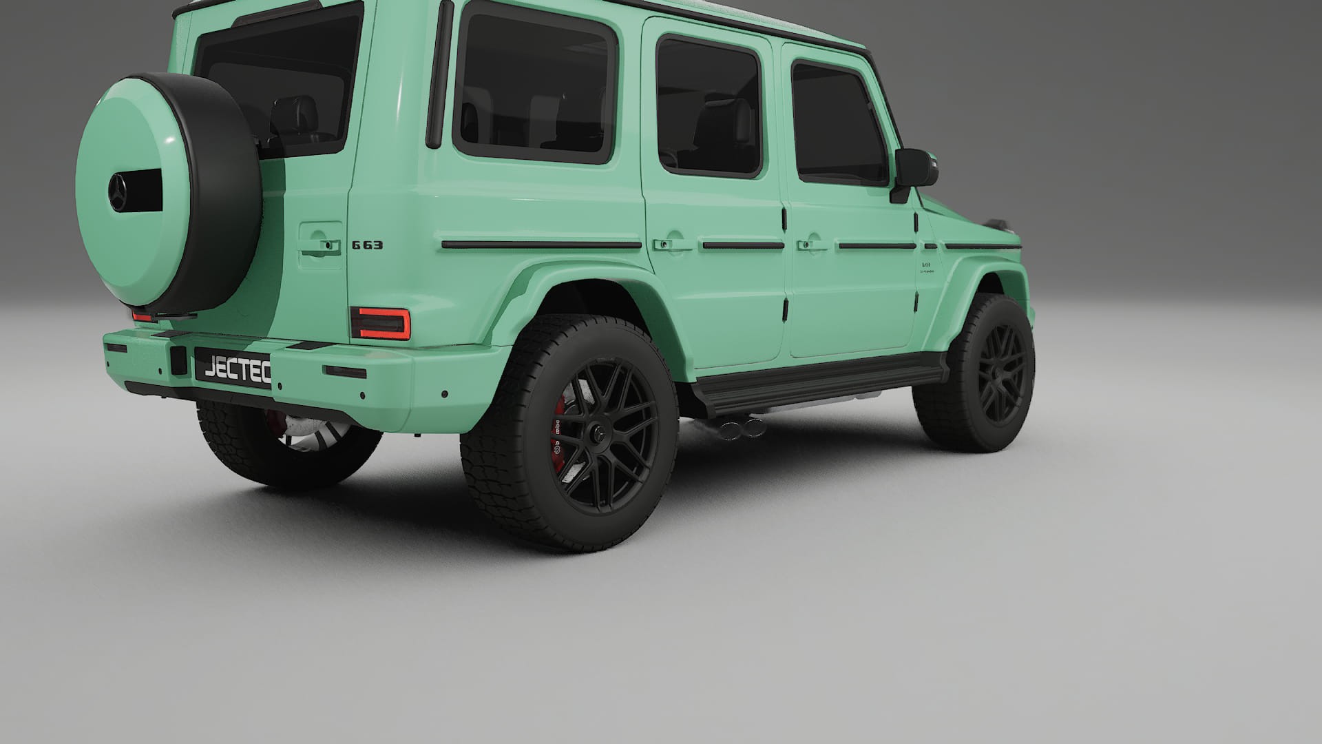 Mercedes G63 AMG W463A TPU Lackschutzfolie | DUSTY Farbwechsel PPF – Komplett-Vorgeschnittener Kit
