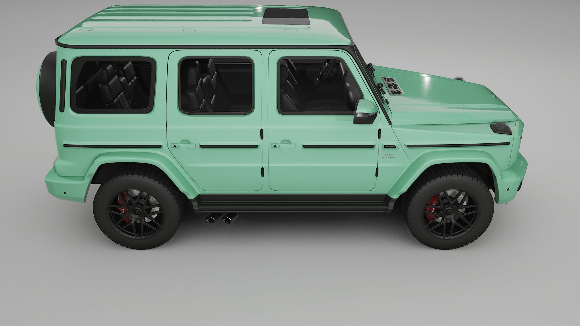 Mercedes G63 AMG W463A TPU Lackschutzfolie | DUSTY Farbwechsel PPF – Komplett-Vorgeschnittener Kit