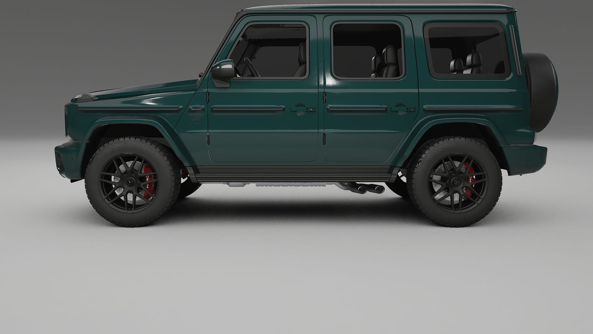 Mercedes G63 AMG W463A TPU Lackschutzfolie | INFERNO Farbwechsel PPF – Komplett-Vorgeschnittener Kit
