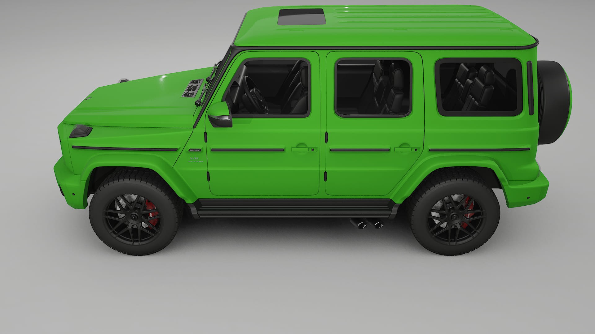Mercedes G63 AMG W463A TPU Lackschutzfolie | VENOM Farbwechsel PPF – Komplett-Vorgeschnittener Kit