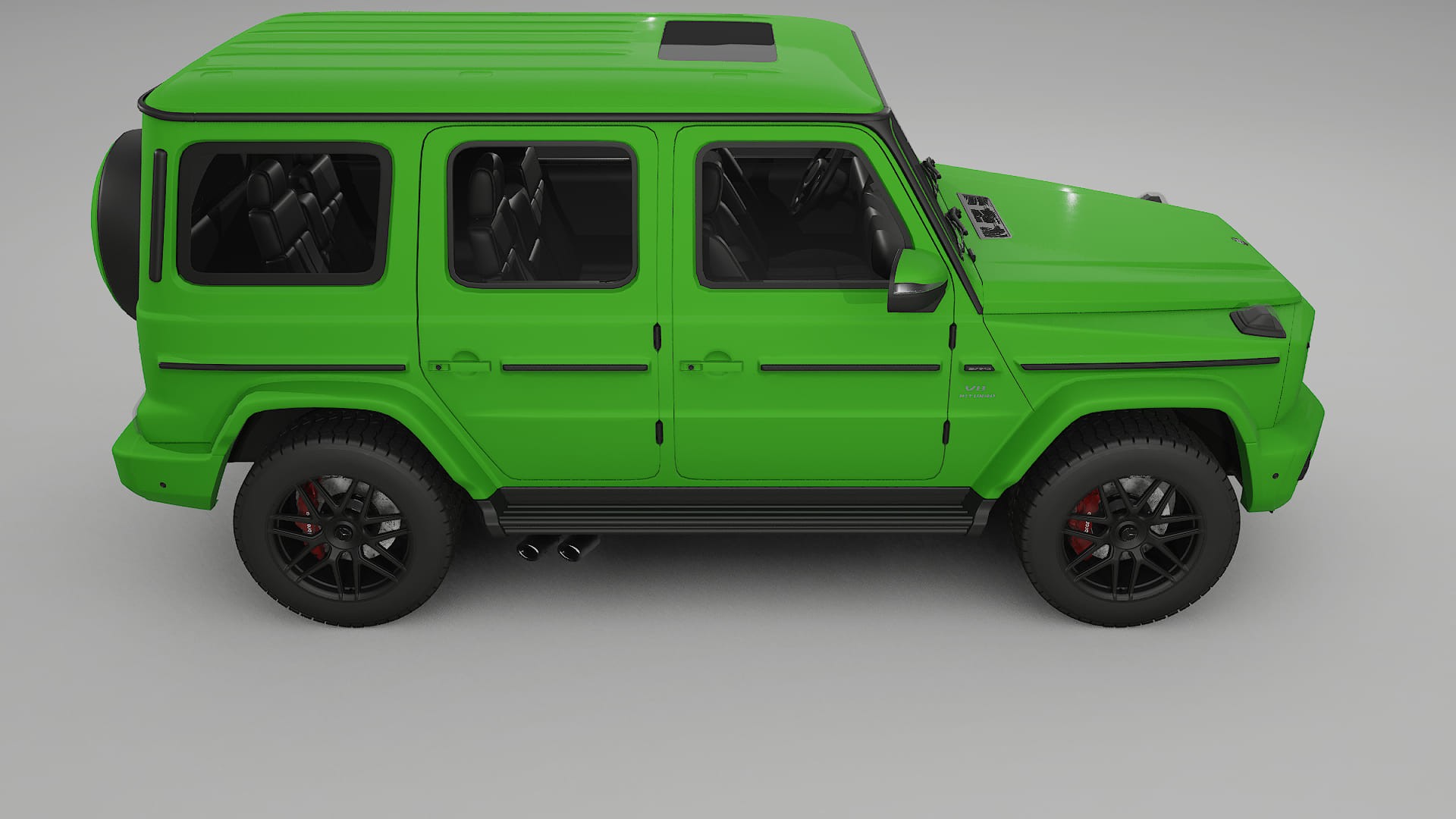 Mercedes G63 AMG W463A TPU Lackschutzfolie | VENOM Farbwechsel PPF – Komplett-Vorgeschnittener Kit