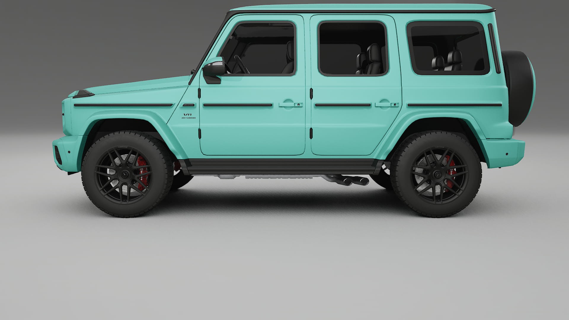 Mercedes G63 AMG W463A TPU Lackschutzfolie | FROST Farbwechsel PPF – Komplett-Vorgeschnittener Kit