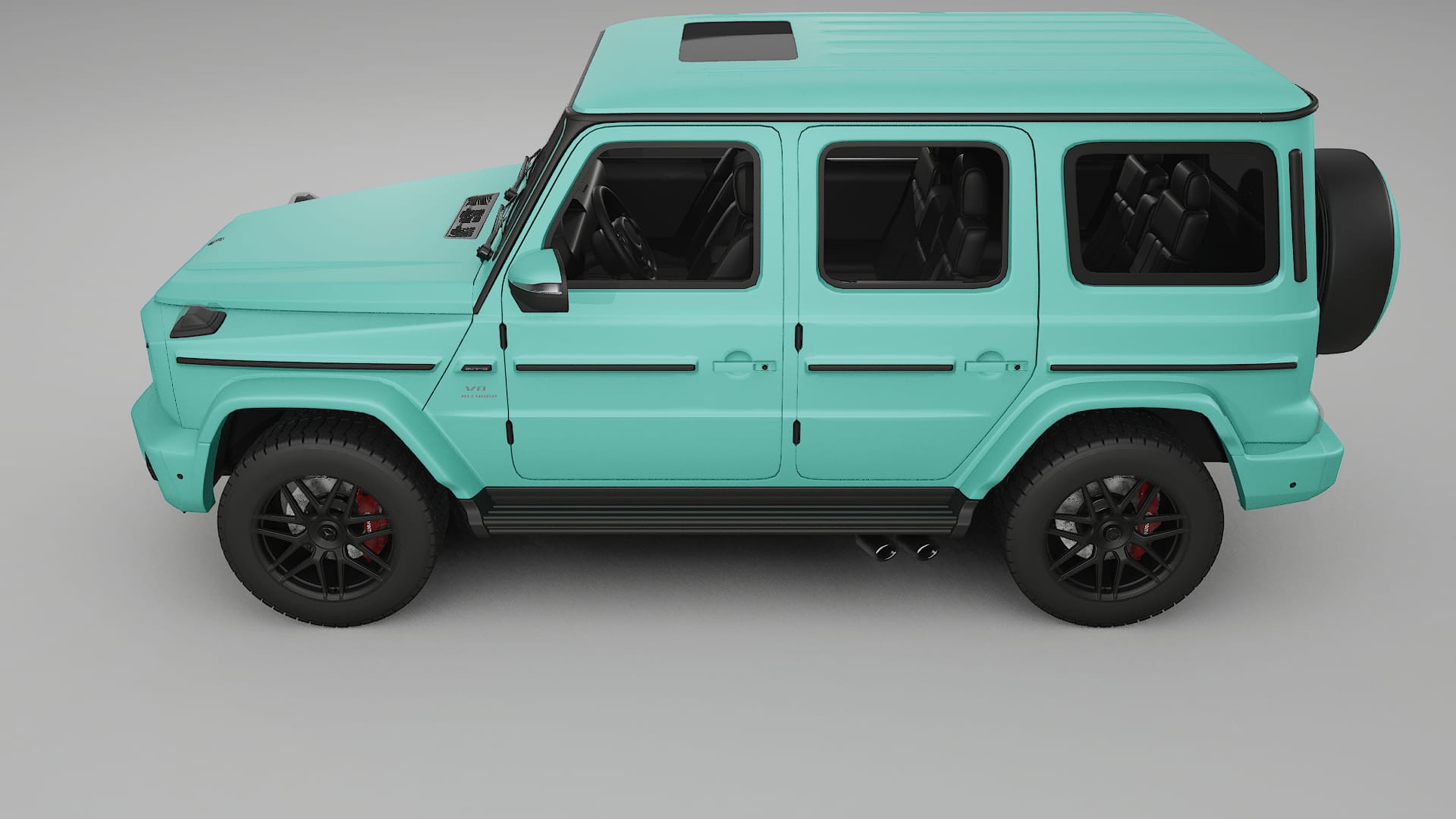 Mercedes G63 AMG W463A TPU Lackschutzfolie | FROST Farbwechsel PPF – Komplett-Vorgeschnittener Kit