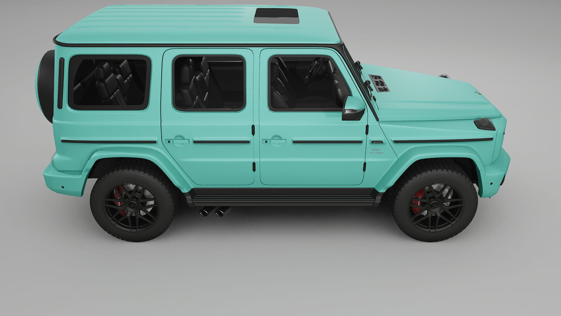 Mercedes G63 AMG W463A TPU Lackschutzfolie | FROST Farbwechsel PPF – Komplett-Vorgeschnittener Kit