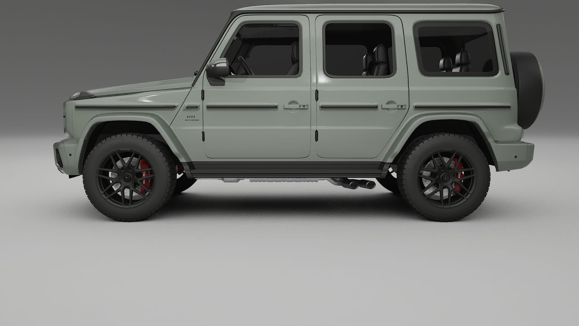 Mercedes G63 AMG W463A TPU Lackschutzfolie | SLATE Farbwechsel PPF – Komplett-Vorgeschnittener Kit