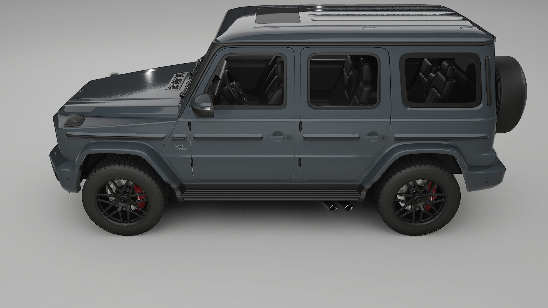 Mercedes G63 AMG W463A TPU Lackschutzfolie | GRANITE Farbwechsel PPF – Komplett-Vorgeschnittener Kit