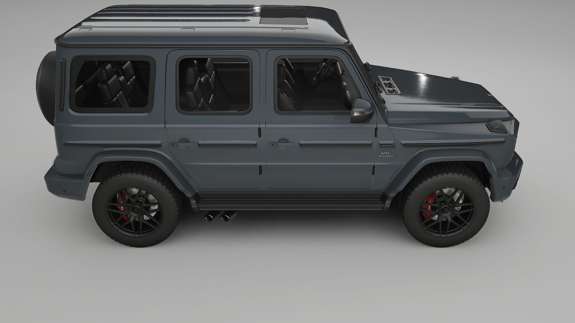 Mercedes G63 AMG W463A TPU Lackschutzfolie | GRANITE Farbwechsel PPF – Komplett-Vorgeschnittener Kit