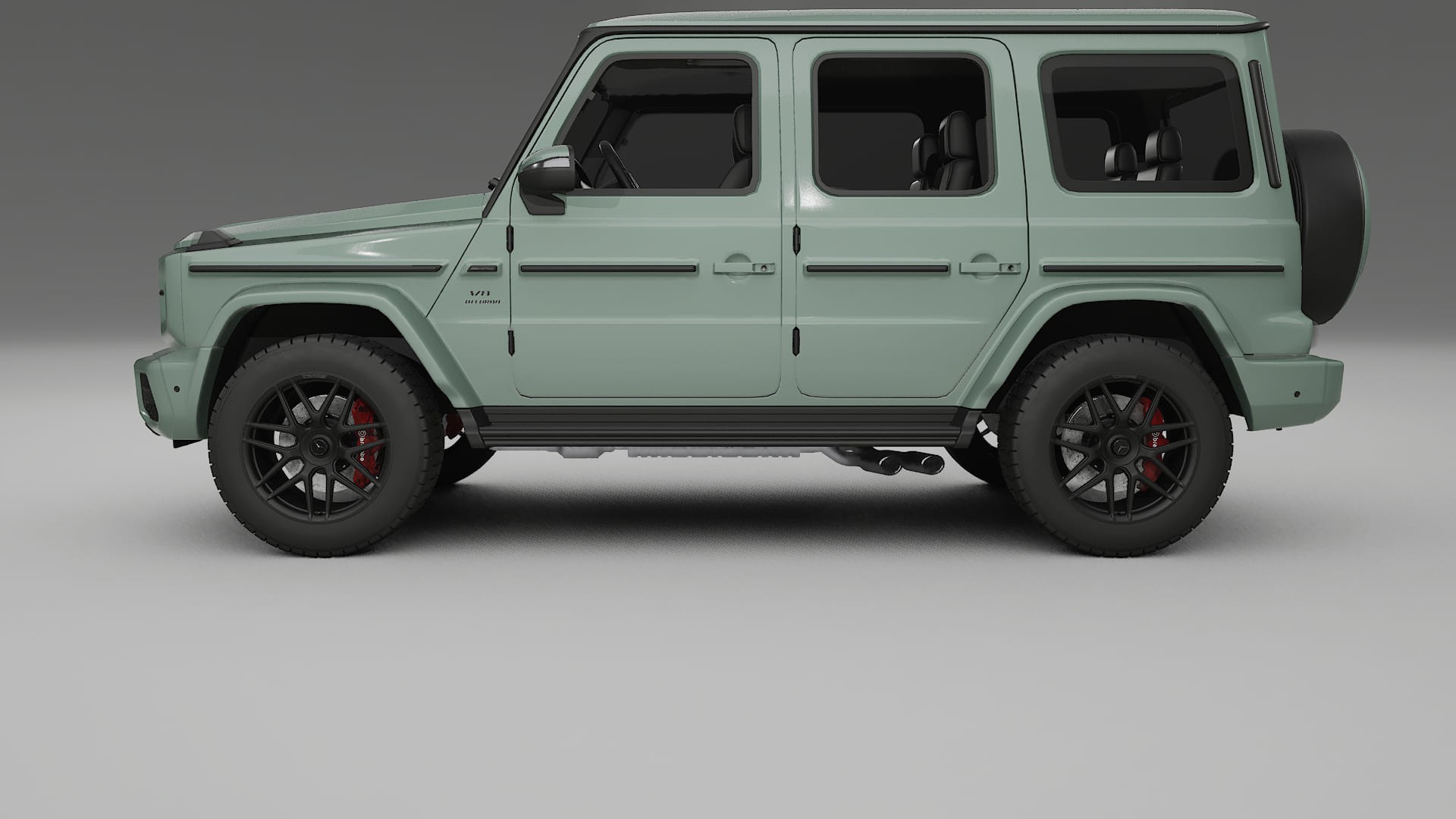Mercedes G63 AMG W463A TPU Lackschutzfolie | CINDER Farbwechsel PPF – Komplett-Vorgeschnittener Kit