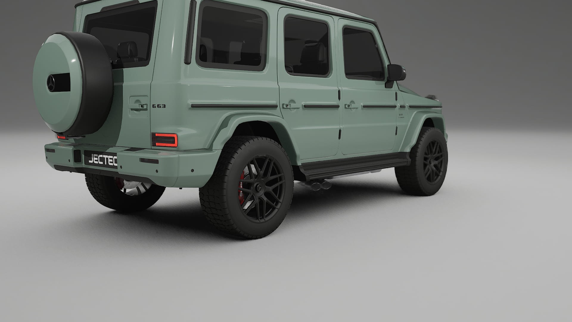 Mercedes G63 AMG W463A TPU Lackschutzfolie | CINDER Farbwechsel PPF – Komplett-Vorgeschnittener Kit