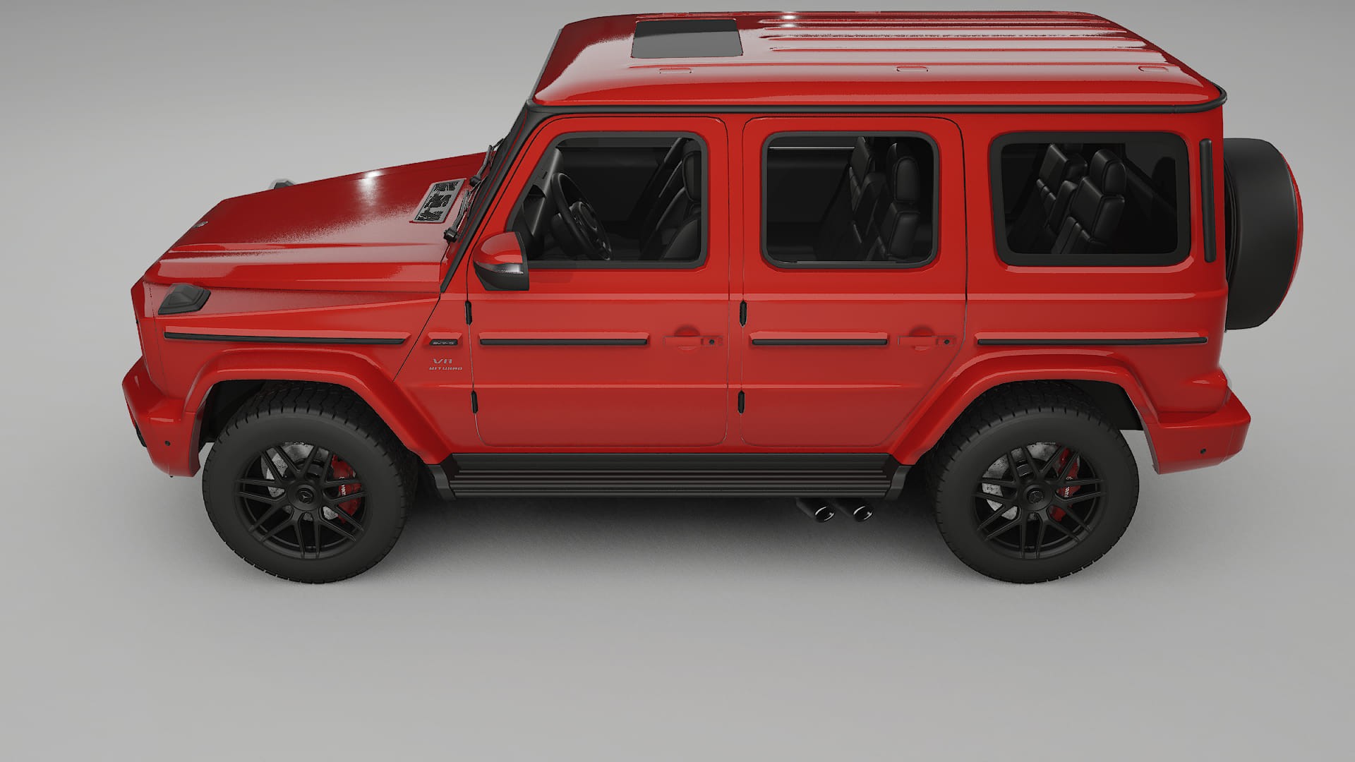 Mercedes G63 AMG W463A TPU Lackschutzfolie | BLAZE Farbwechsel PPF – Komplett-Vorgeschnittener Kit