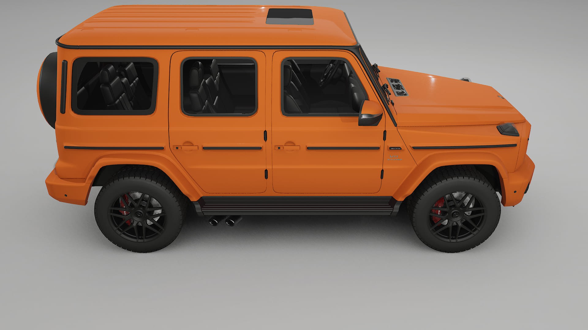 Mercedes G63 AMG W463A TPU Lackschutzfolie | ROCKET Farbwechsel PPF – Komplett-Vorgeschnittener Kit