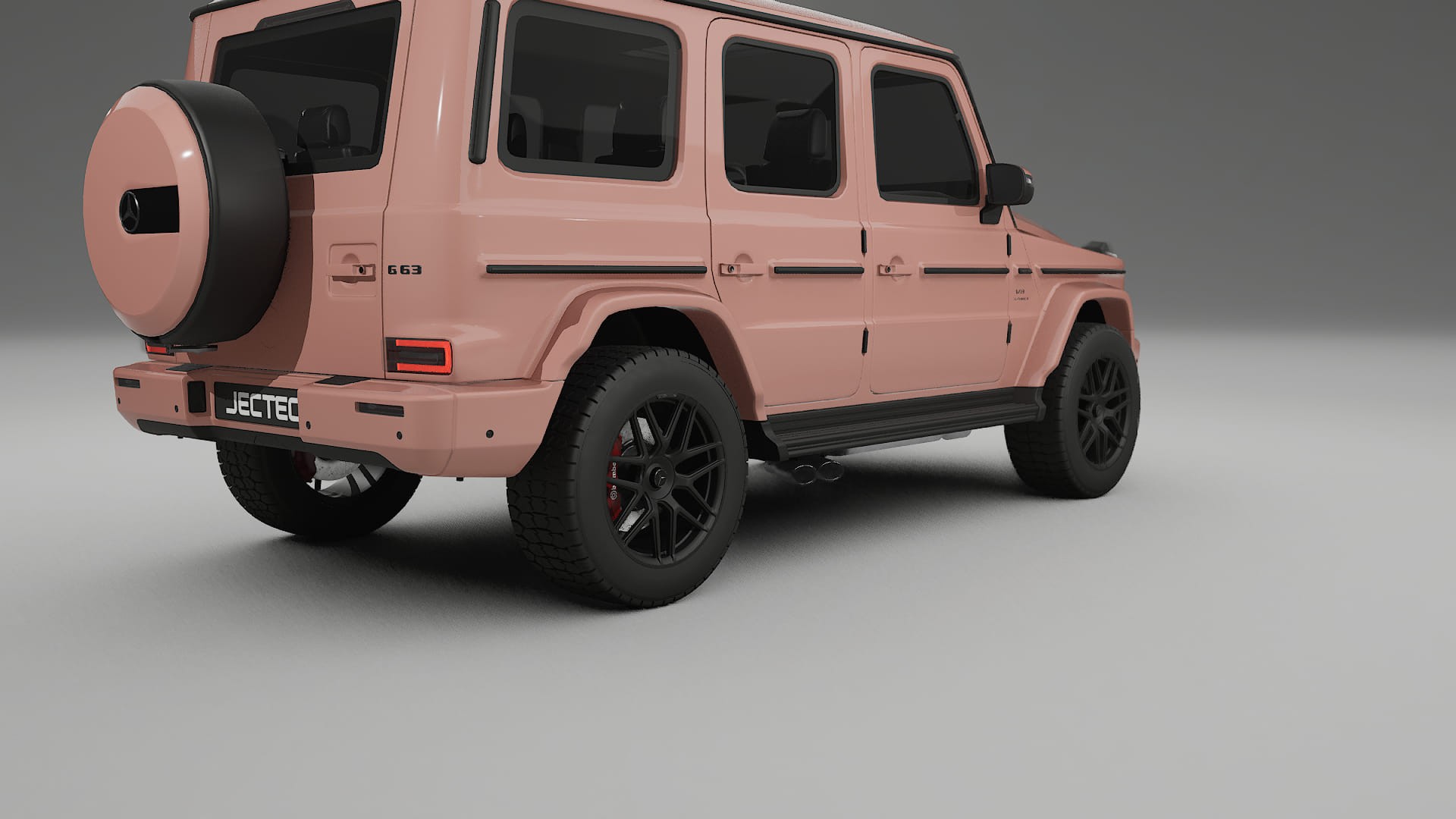 Mercedes G63 AMG W463A TPU Lackschutzfolie | BLUSH Farbwechsel PPF – Komplett-Vorgeschnittener Kit