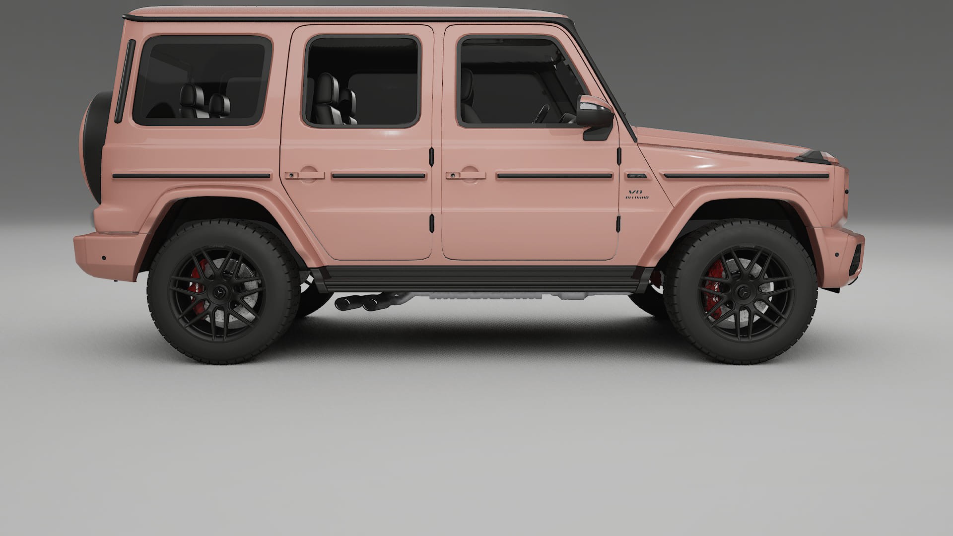 Mercedes G63 AMG W463A TPU Lackschutzfolie | BLUSH Farbwechsel PPF – Komplett-Vorgeschnittener Kit