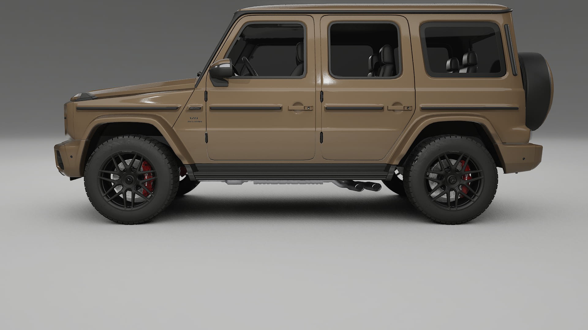 Mercedes G63 AMG W463A TPU Lackschutzfolie | SAHARA Farbwechsel PPF – Komplett-Vorgeschnittener Kit