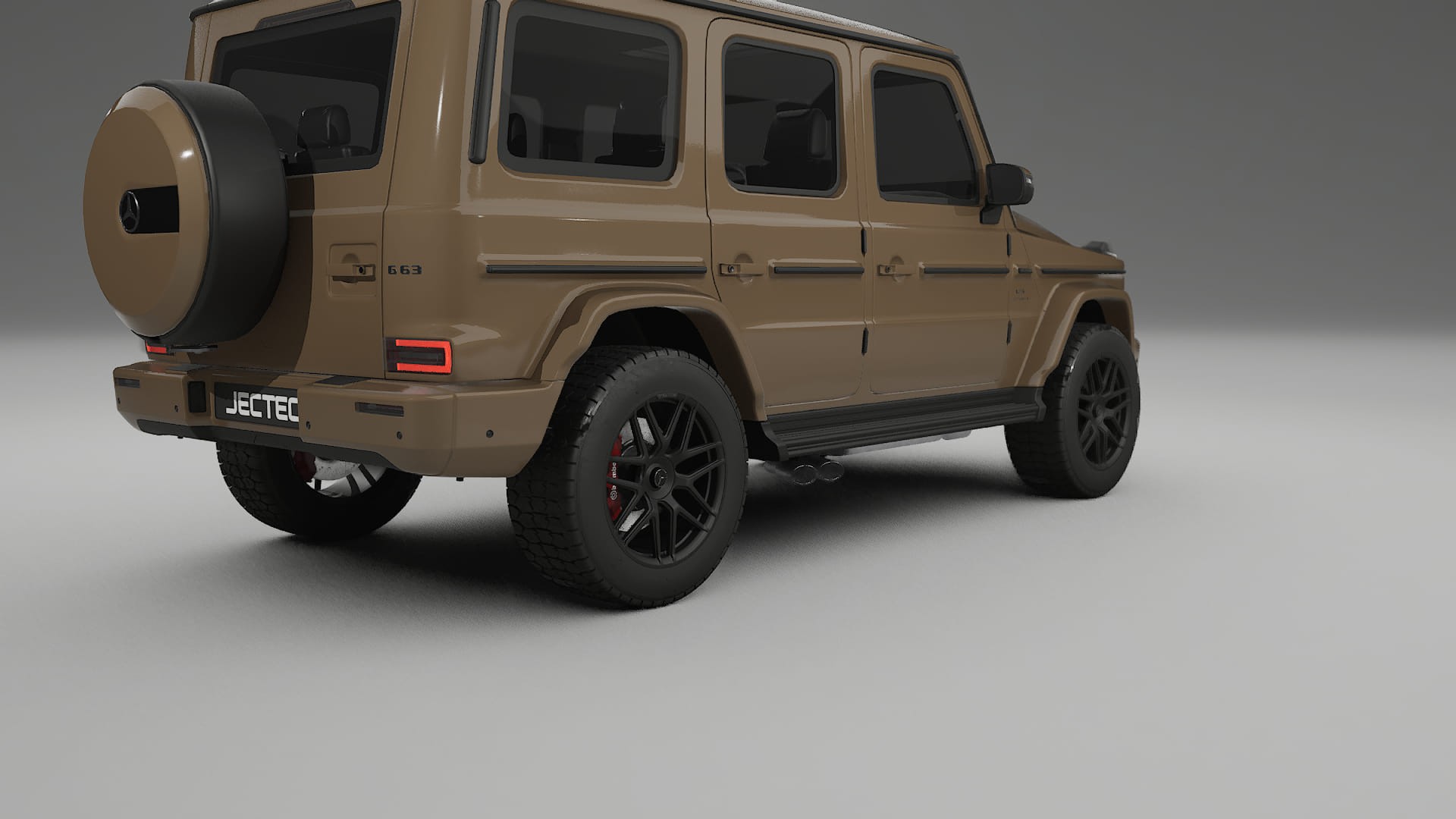 Mercedes G63 AMG W463A TPU Lackschutzfolie | SAHARA Farbwechsel PPF – Komplett-Vorgeschnittener Kit