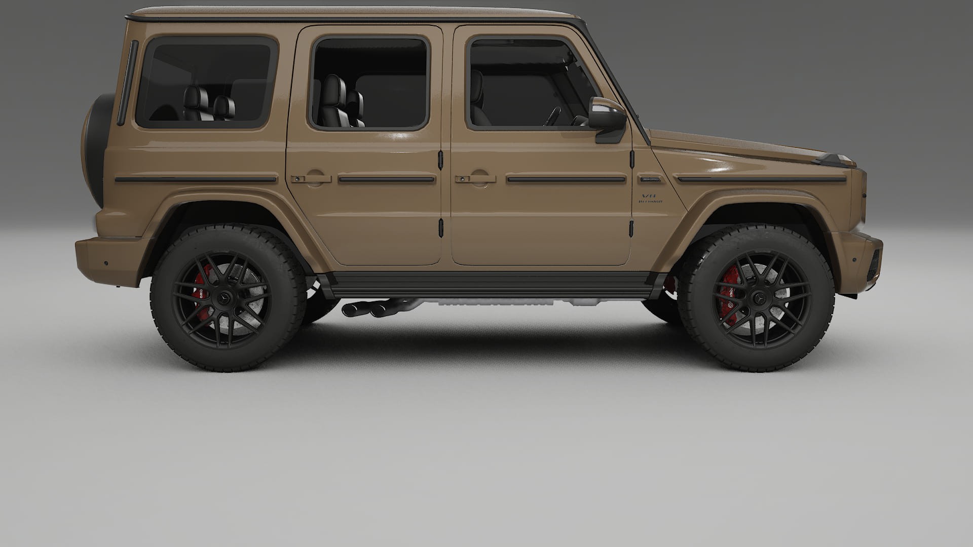 Mercedes G63 AMG W463A TPU Lackschutzfolie | SAHARA Farbwechsel PPF – Komplett-Vorgeschnittener Kit