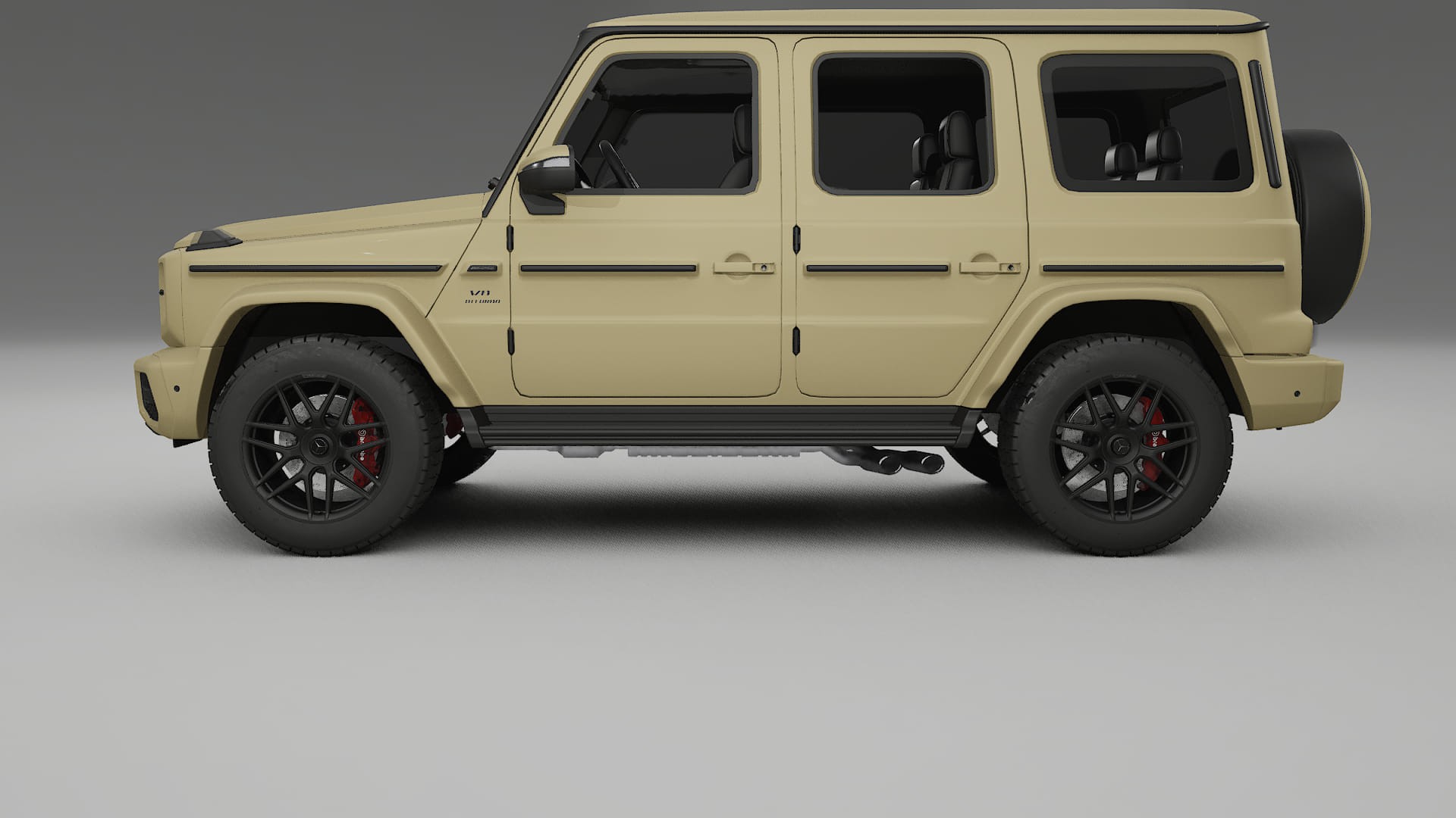 Mercedes G63 AMG W463A TPU Lackschutzfolie | SAND Farbwechsel PPF – Komplett-Vorgeschnittener Kit