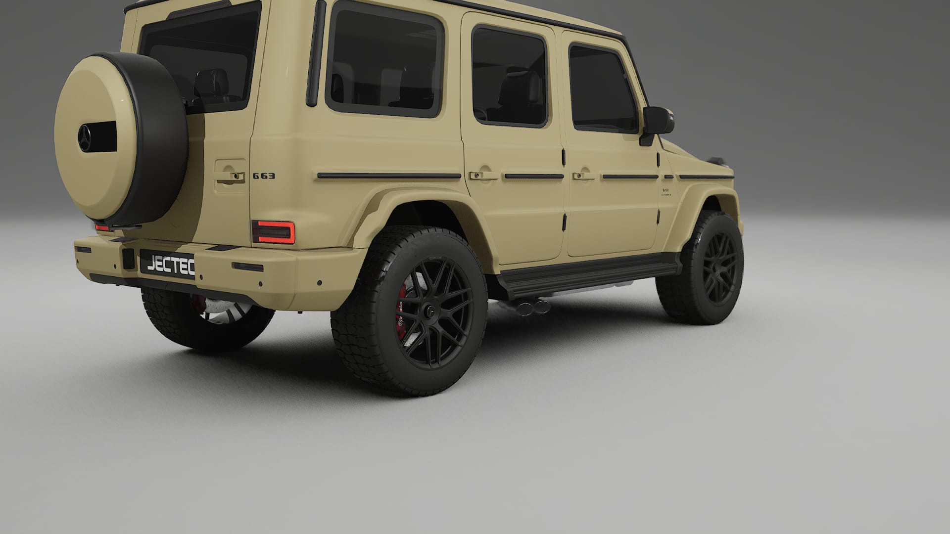 Mercedes G63 AMG W463A TPU Lackschutzfolie | SAND Farbwechsel PPF – Komplett-Vorgeschnittener Kit