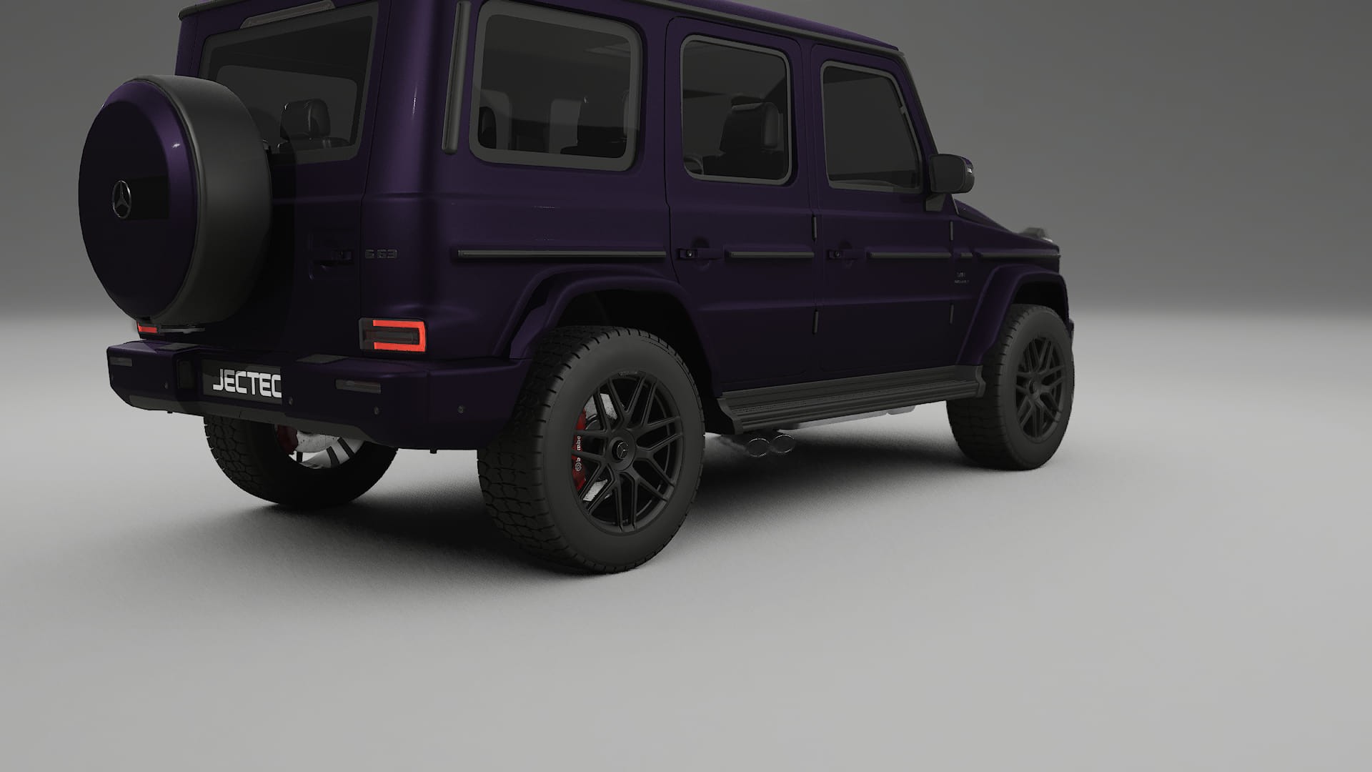 Mercedes G63 AMG W463A TPU Lackschutzfolie | VIOLET Farbwechsel PPF – Komplett-Vorgeschnittener Kit