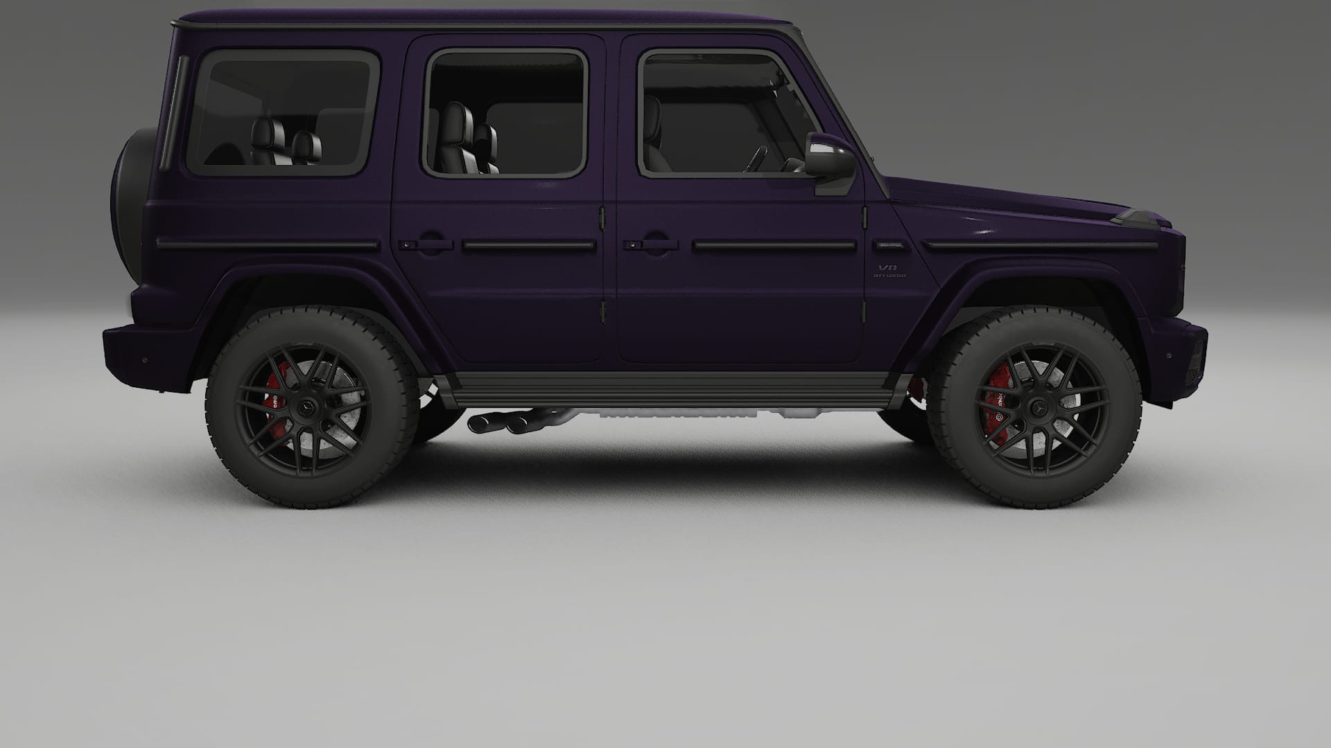 Mercedes G63 AMG W463A TPU Lackschutzfolie | VIOLET Farbwechsel PPF – Komplett-Vorgeschnittener Kit