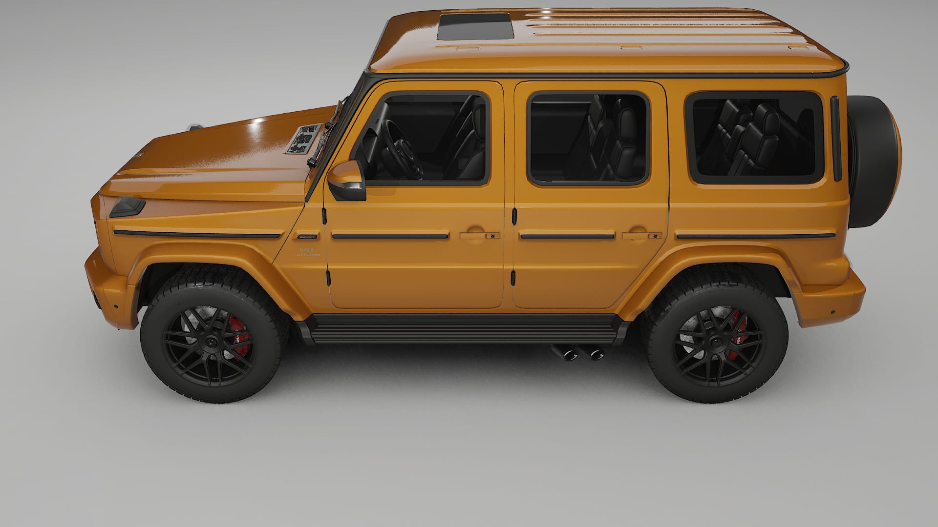 Mercedes G63 AMG W463A TPU Lackschutzfolie | DAISY Farbwechsel PPF – Komplett-Vorgeschnittener Kit