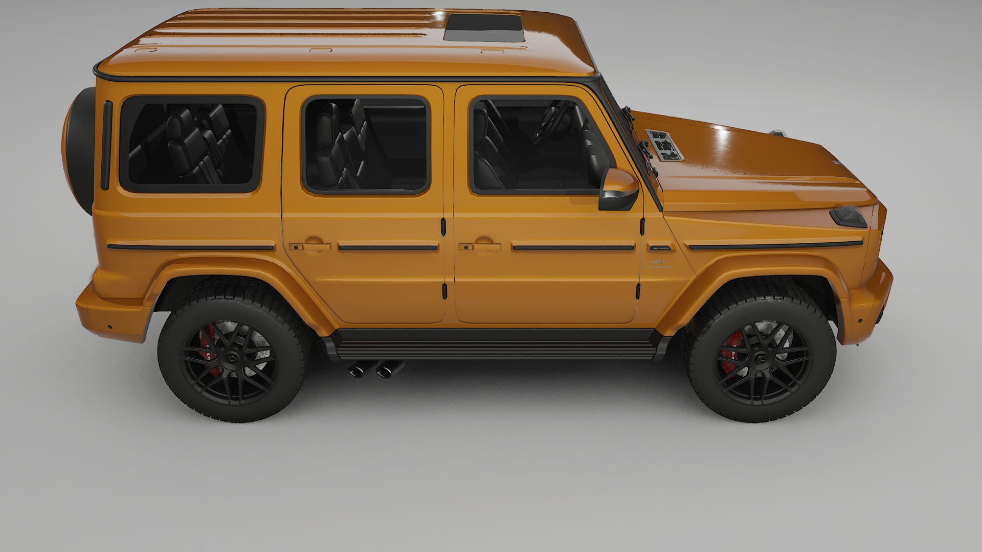 Mercedes G63 AMG W463A TPU Lackschutzfolie | DAISY Farbwechsel PPF – Komplett-Vorgeschnittener Kit
