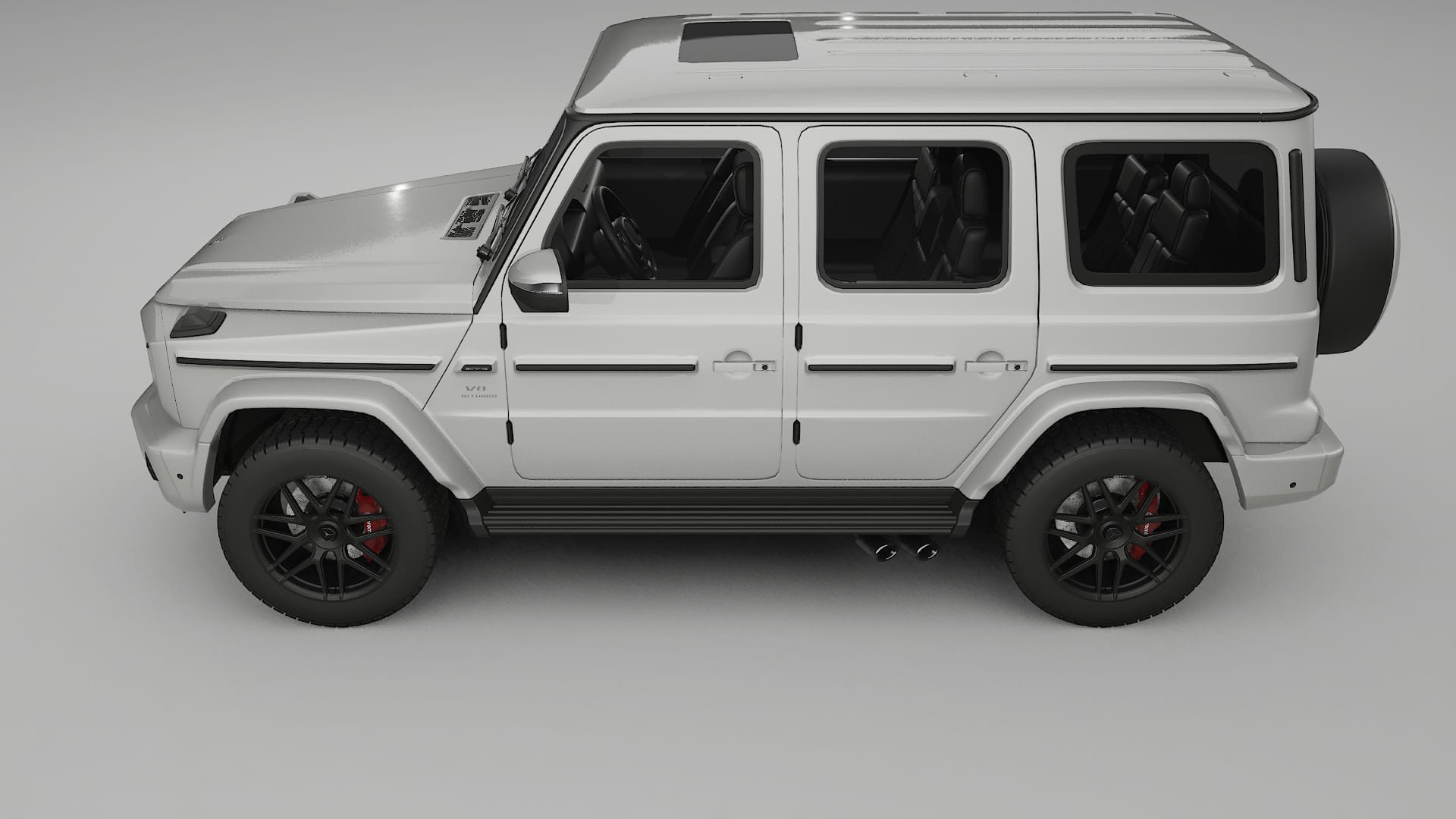 Mercedes G63 AMG W463A TPU Lackschutzfolie | PEARL Farbwechsel PPF – Komplett-Vorgeschnittener Kit