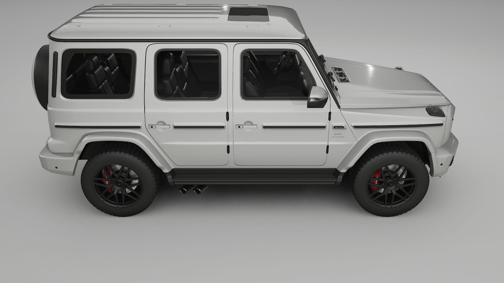 Mercedes G63 AMG W463A TPU Lackschutzfolie | PEARL Farbwechsel PPF – Komplett-Vorgeschnittener Kit