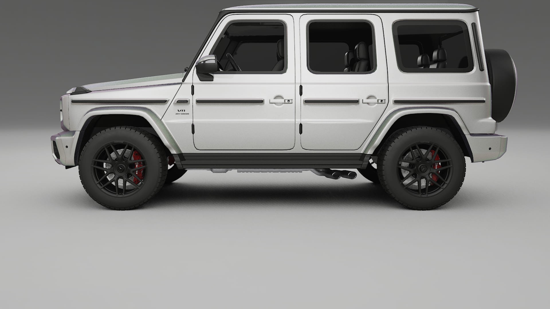 Mercedes G63 AMG W463A TPU Lackschutzfolie | NEBULA Farbwechsel PPF – Komplett-Vorgeschnittener Kit