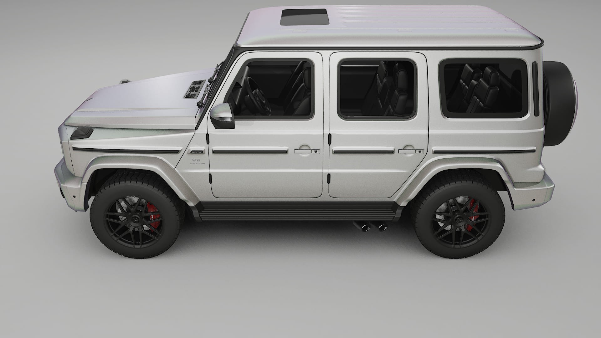 Mercedes G63 AMG W463A TPU Lackschutzfolie | NEBULA Farbwechsel PPF – Komplett-Vorgeschnittener Kit