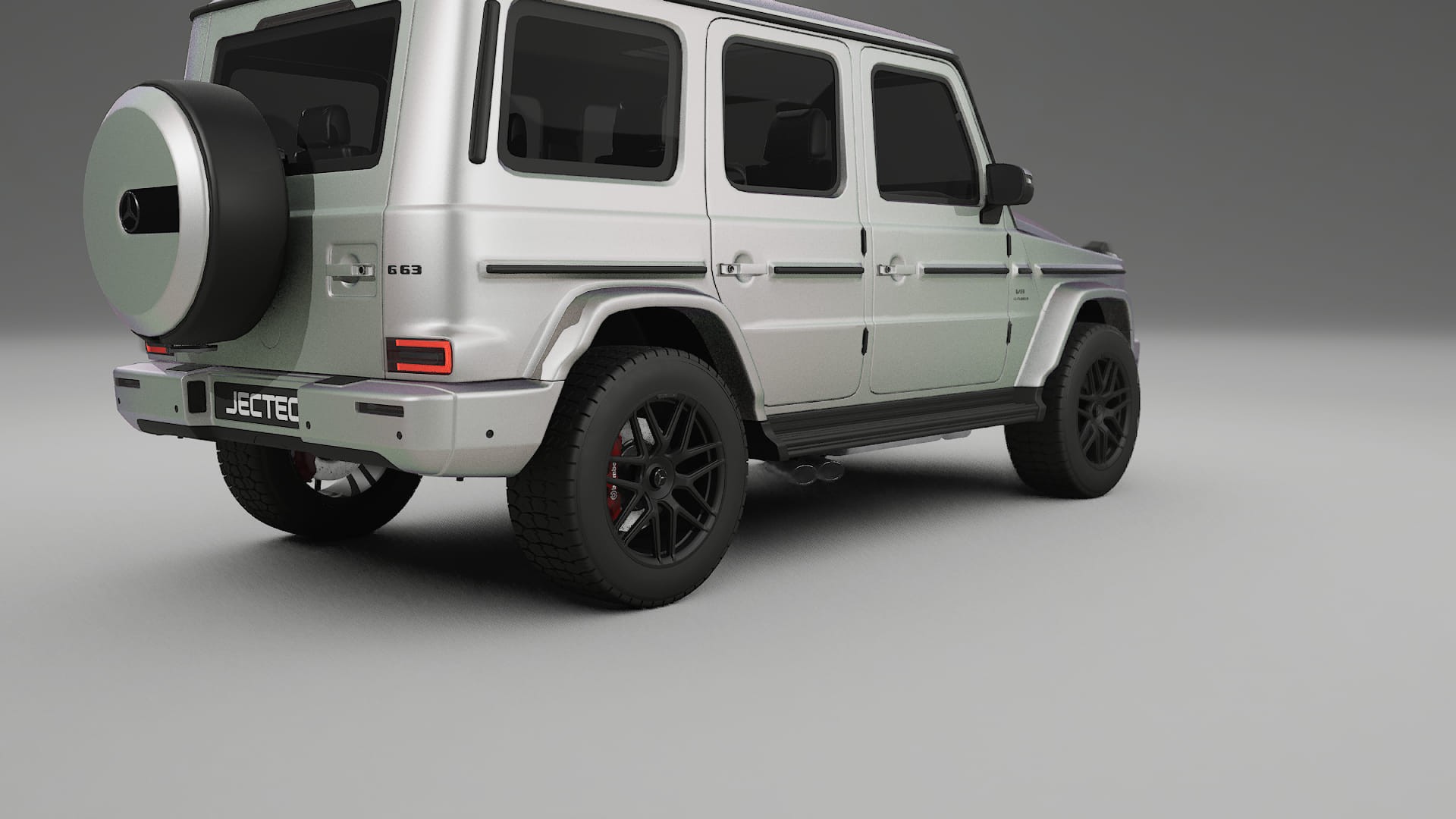 Mercedes G63 AMG W463A TPU Lackschutzfolie | NEBULA Farbwechsel PPF – Komplett-Vorgeschnittener Kit