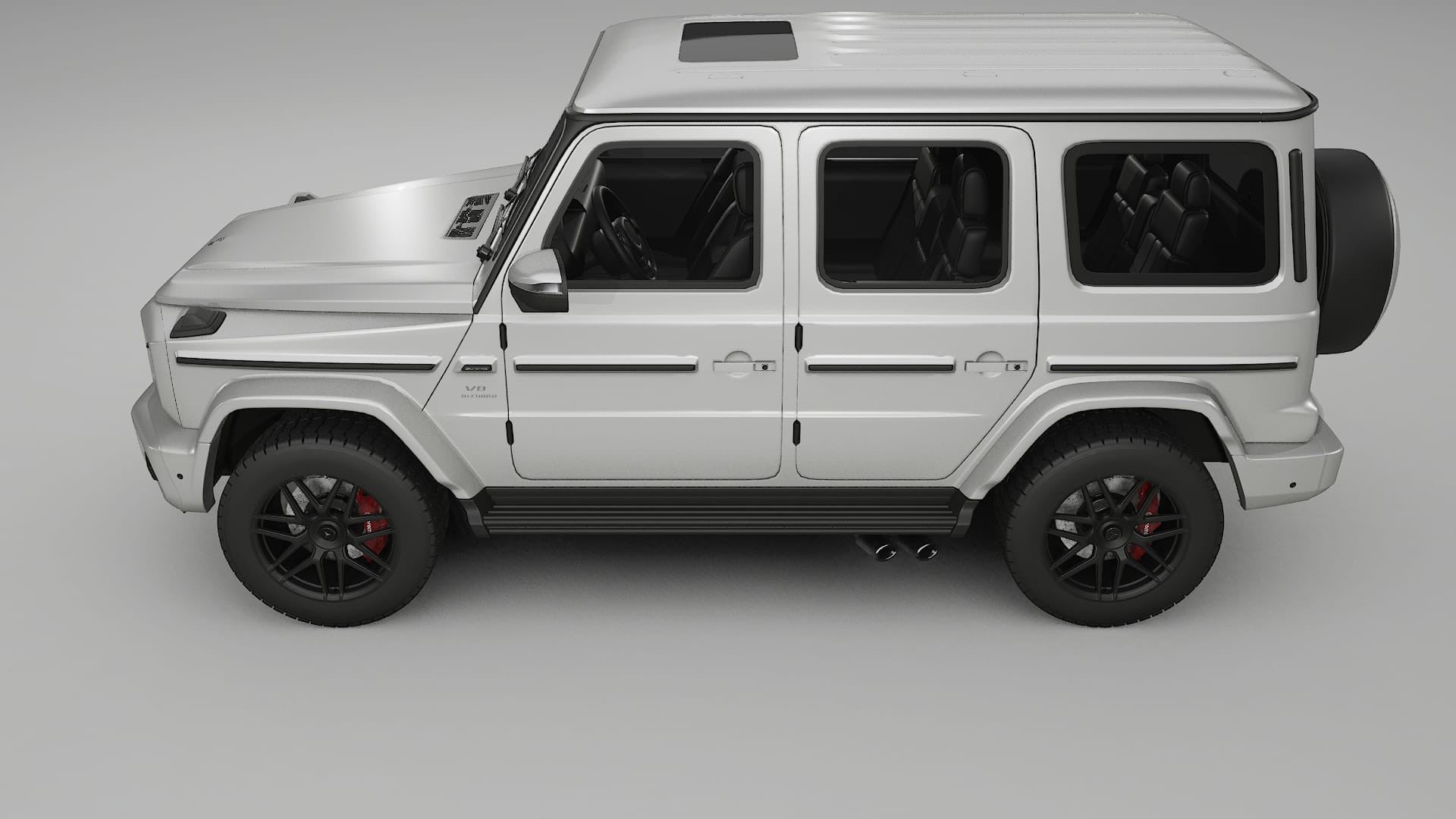 Mercedes G63 AMG W463A TPU Lackschutzfolie | OPAL Farbwechsel PPF – Komplett-Vorgeschnittener Kit
