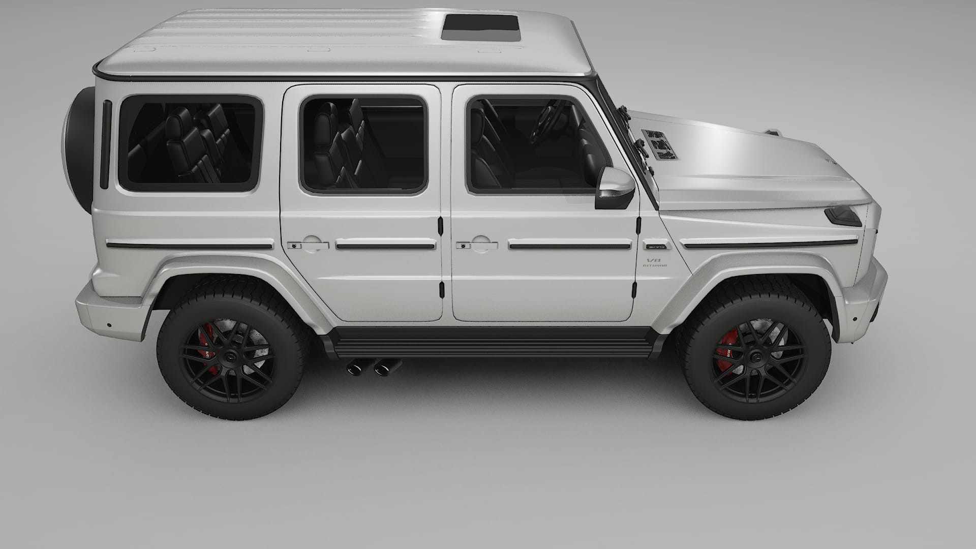 Mercedes G63 AMG W463A TPU Lackschutzfolie | OPAL Farbwechsel PPF – Komplett-Vorgeschnittener Kit