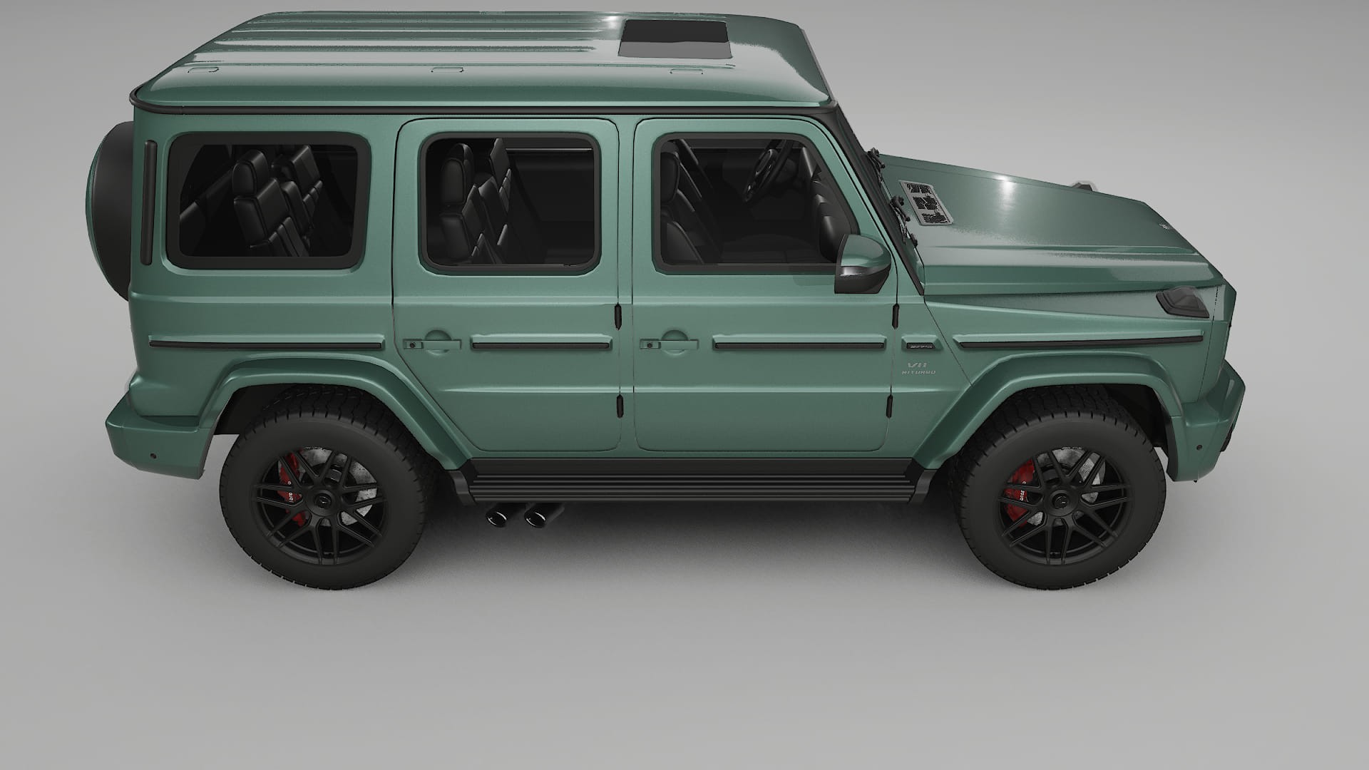 Mercedes G63 AMG W463A TPU Lackschutzfolie | EVERGREEN Farbwechsel PPF – Komplett-Vorgeschnittener Kit