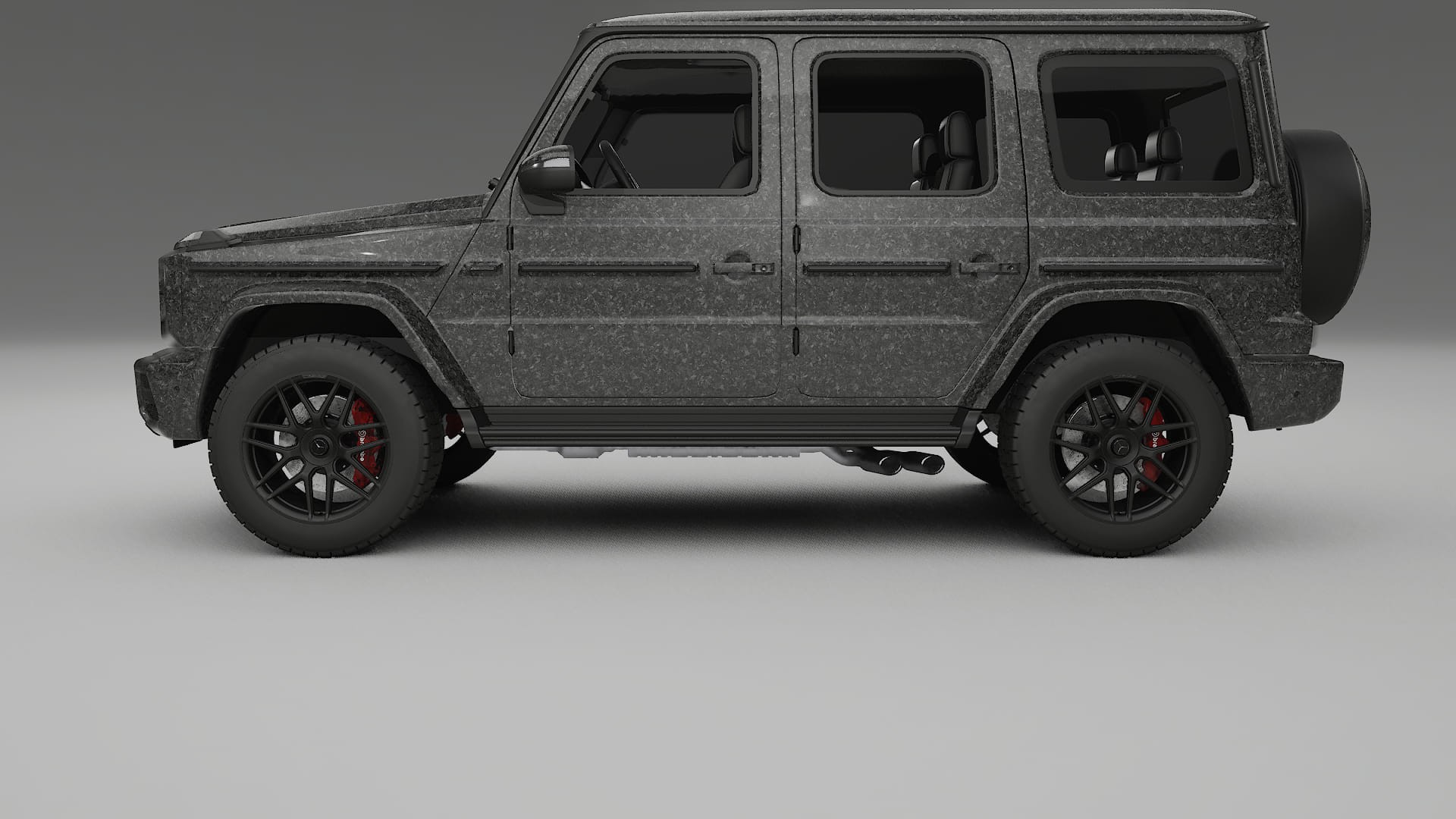 Mercedes G63 AMG W463A TPU Lackschutzfolie | FORGED S Farbwechsel PPF – Komplett-Vorgeschnittener Kit