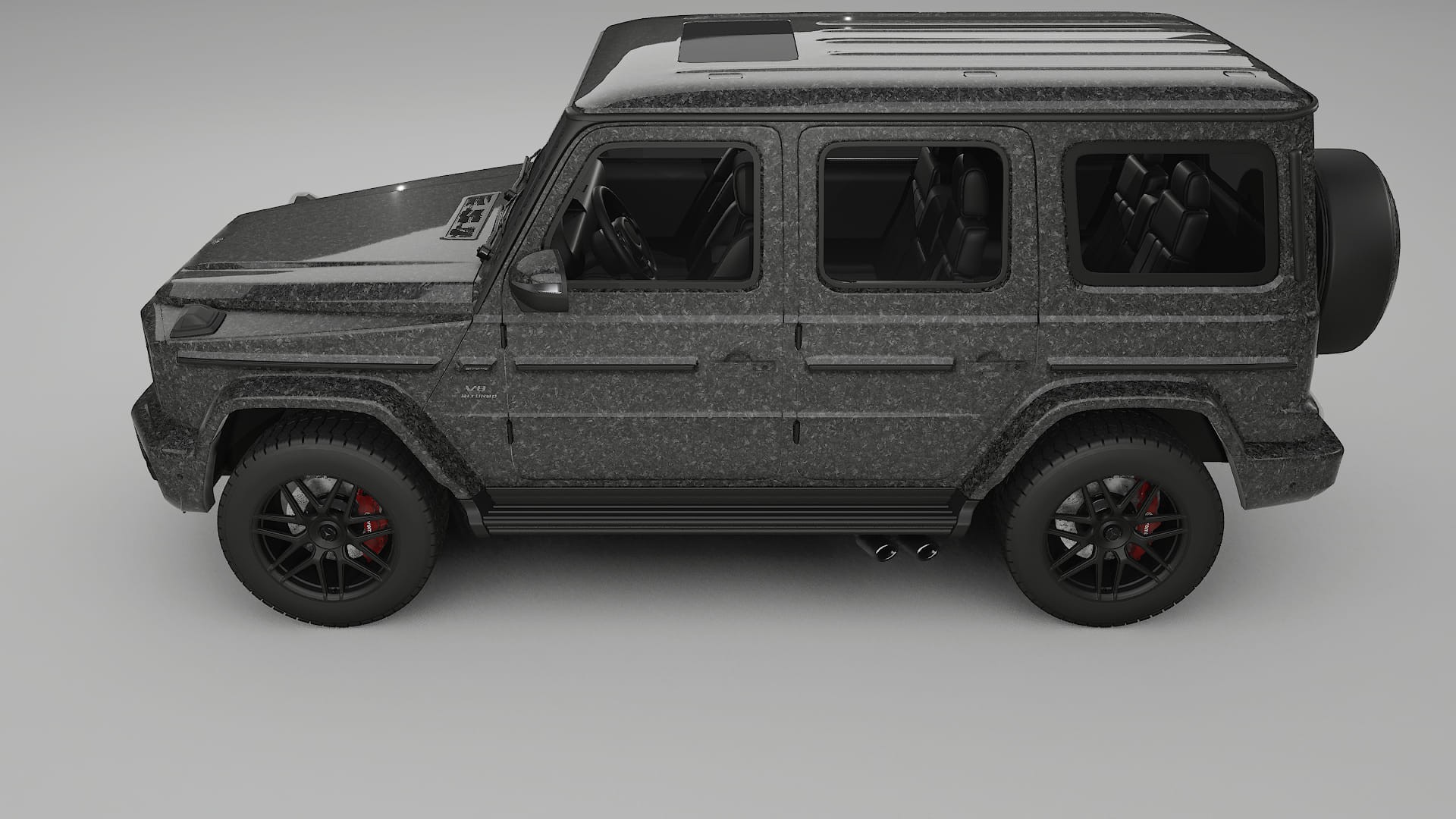 Mercedes G63 AMG W463A TPU Lackschutzfolie | FORGED S Farbwechsel PPF – Komplett-Vorgeschnittener Kit