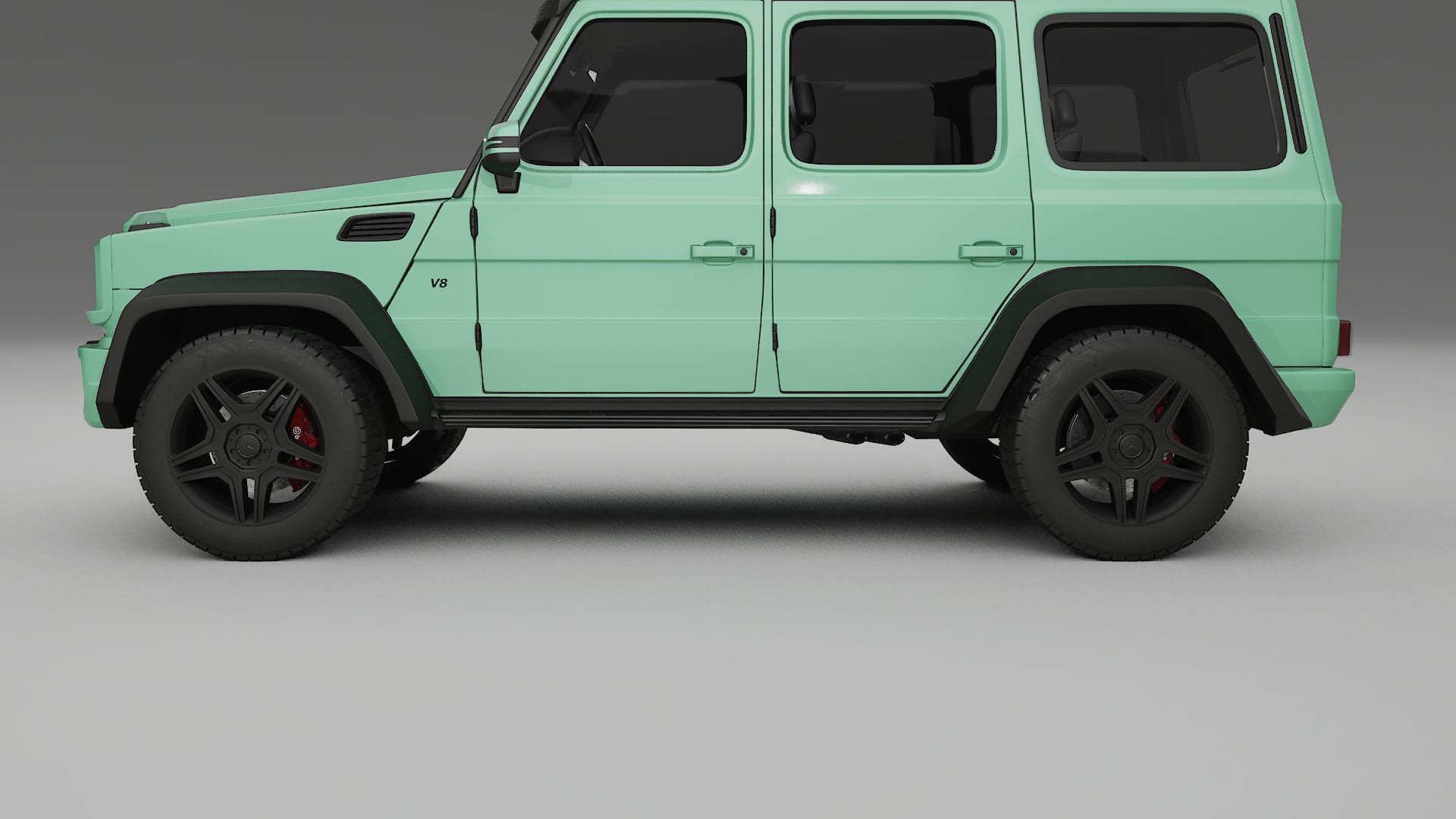Mercedes G class 4x4 W463 TPU Lackschutzfolie | DUSTY Farbwechsel PPF – Komplett-Vorgeschnittener Kit