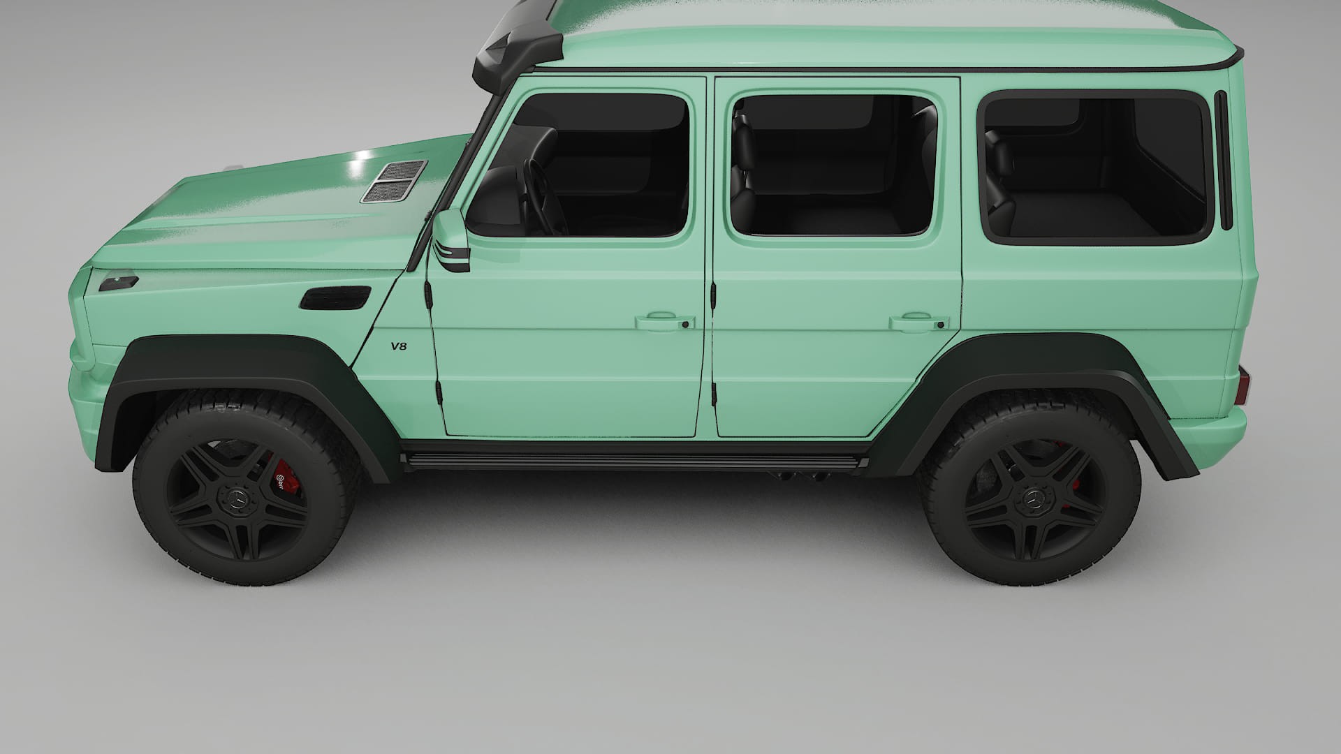 Mercedes G class 4x4 W463 TPU Lackschutzfolie | DUSTY Farbwechsel PPF – Komplett-Vorgeschnittener Kit
