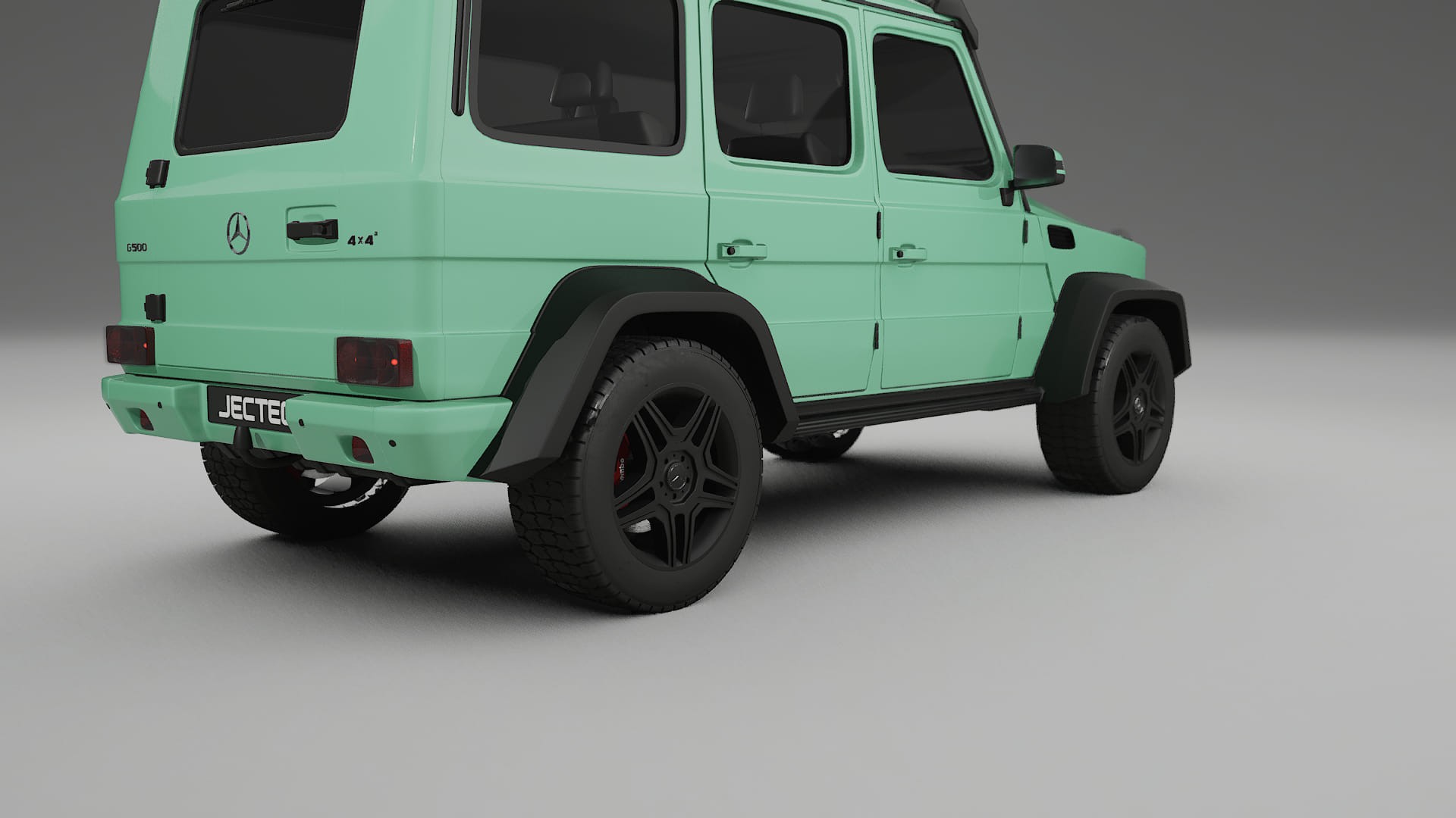 Mercedes G class 4x4 W463 TPU Lackschutzfolie | DUSTY Farbwechsel PPF – Komplett-Vorgeschnittener Kit